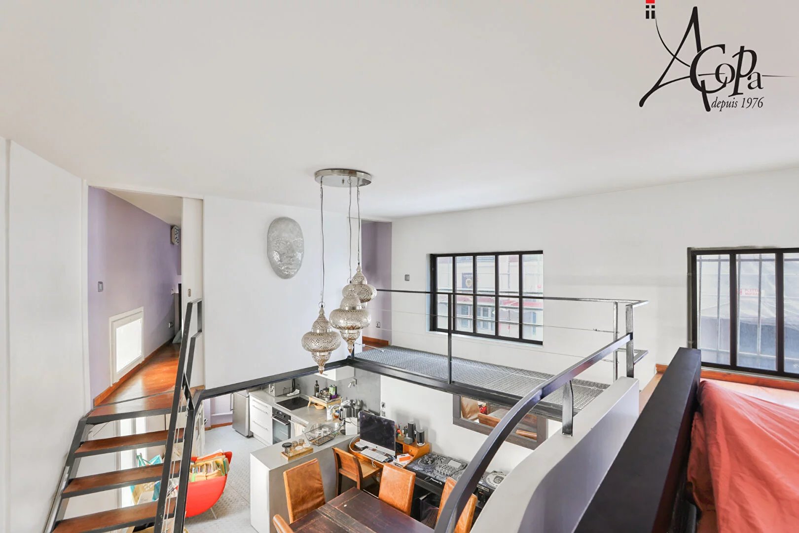 Loft 4 pièces 2 chambres 80 m²