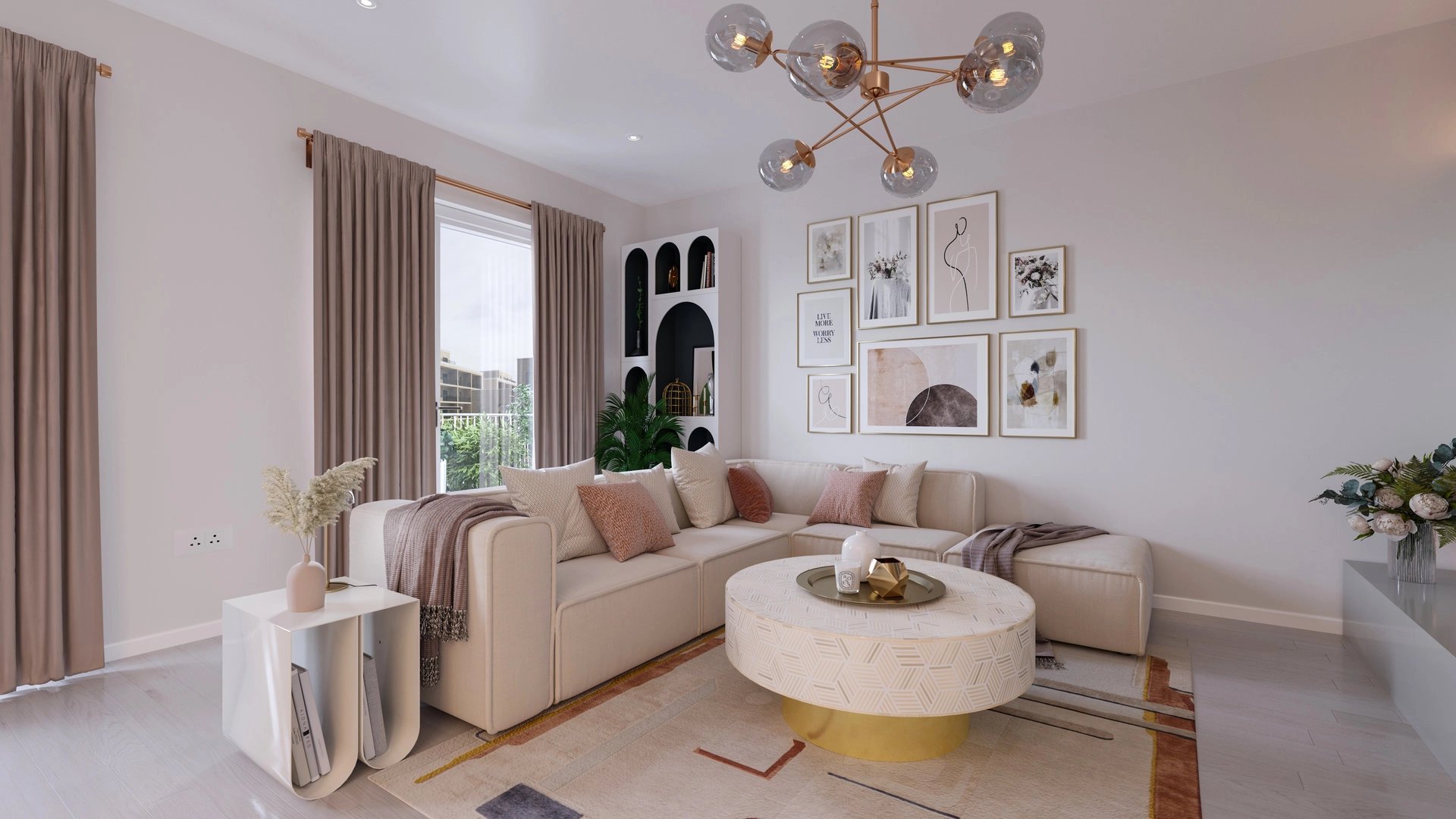 Living-room Wooden floor