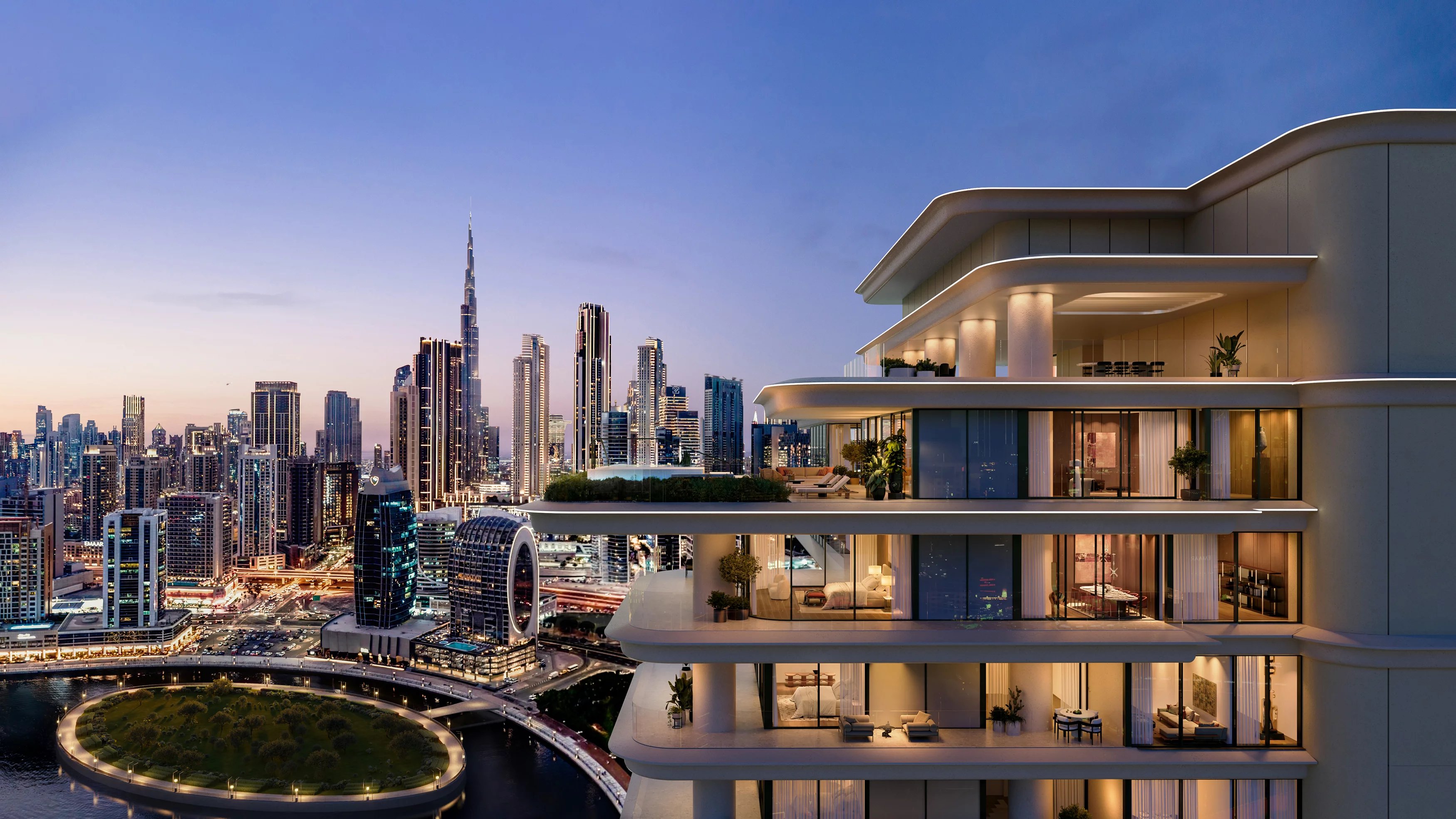 3 chambres à coucher simplex à Vela Viento dans la baie de Marasi