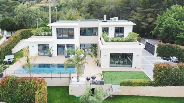 Cannes Modern Sea View Villa for sale with Pool — photo 1