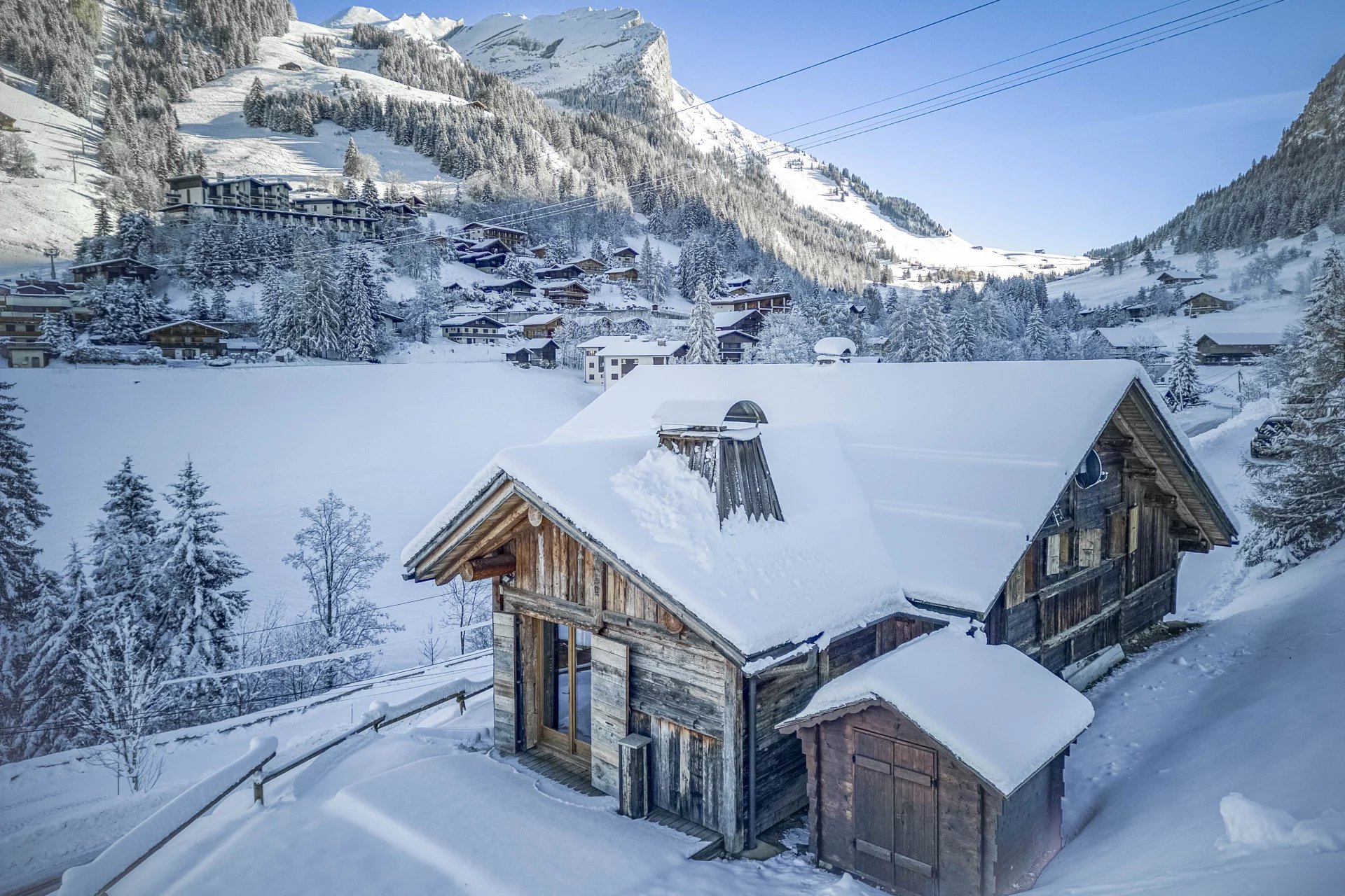 BARNES ARAVIS - LA CLUSAZ - FAMILY CHALET NEAR THE SLOPES - picture 1