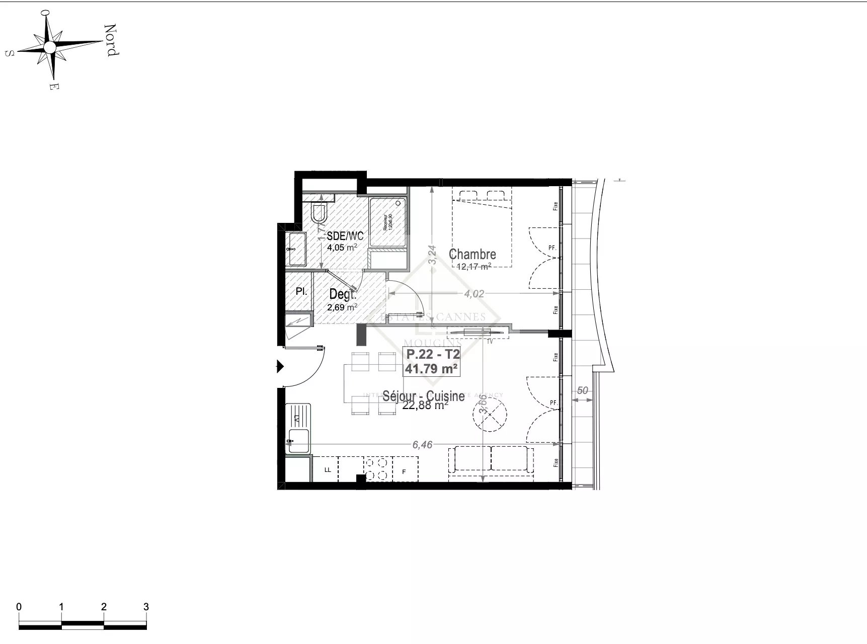 Juan-les-Pins – appartement neuf P2 — photo 4