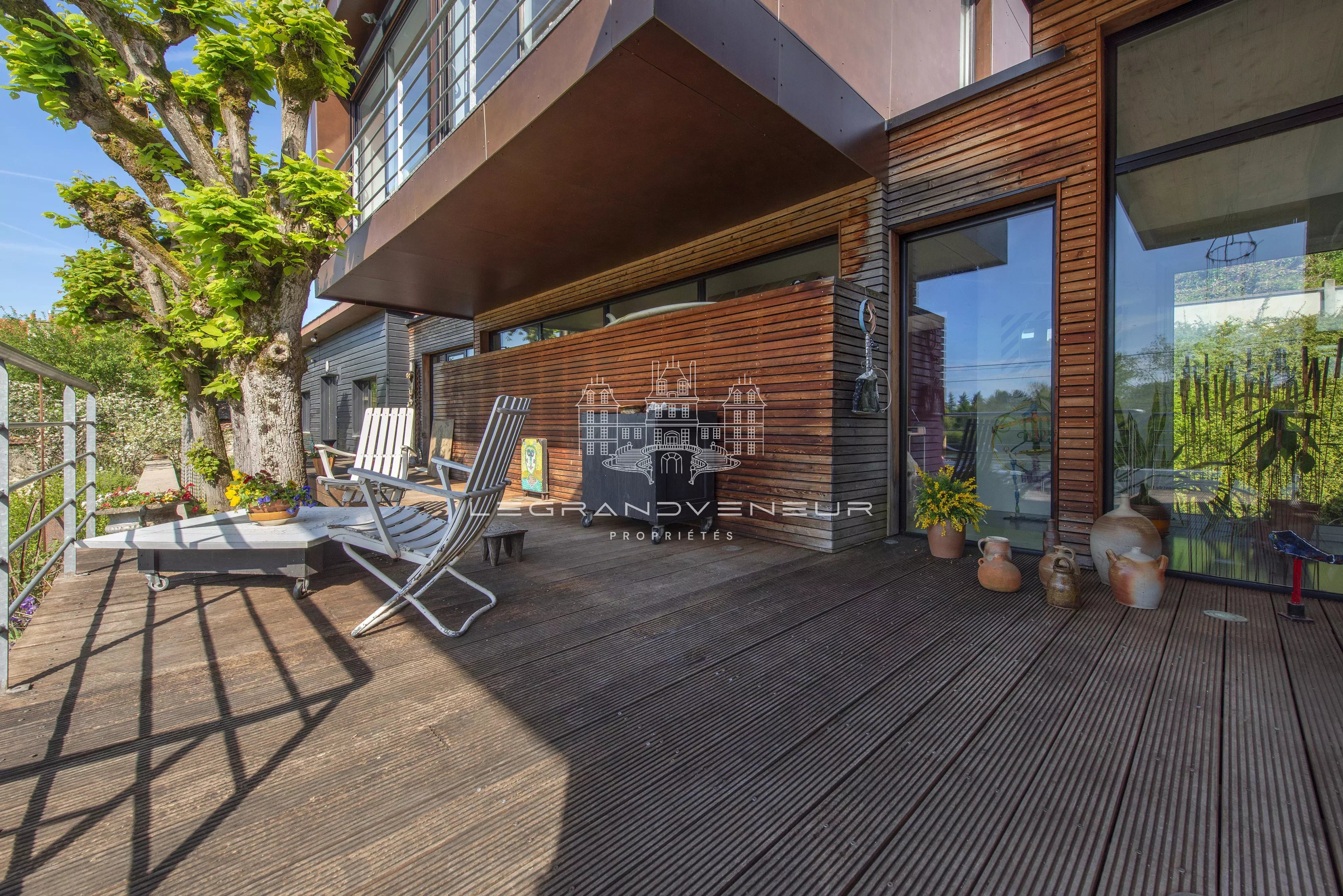 MAISON CONTEMPORAINE AVEC VUE SEINE