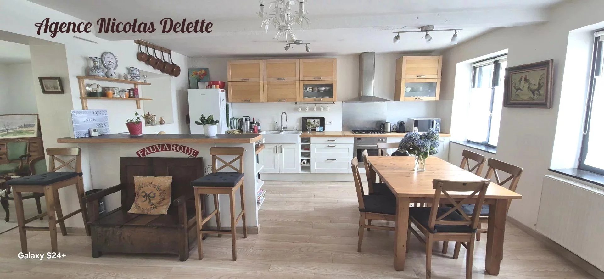 Maison de style Flamande/ centre-ville/ 3 ch/ jardin/ 115 m2