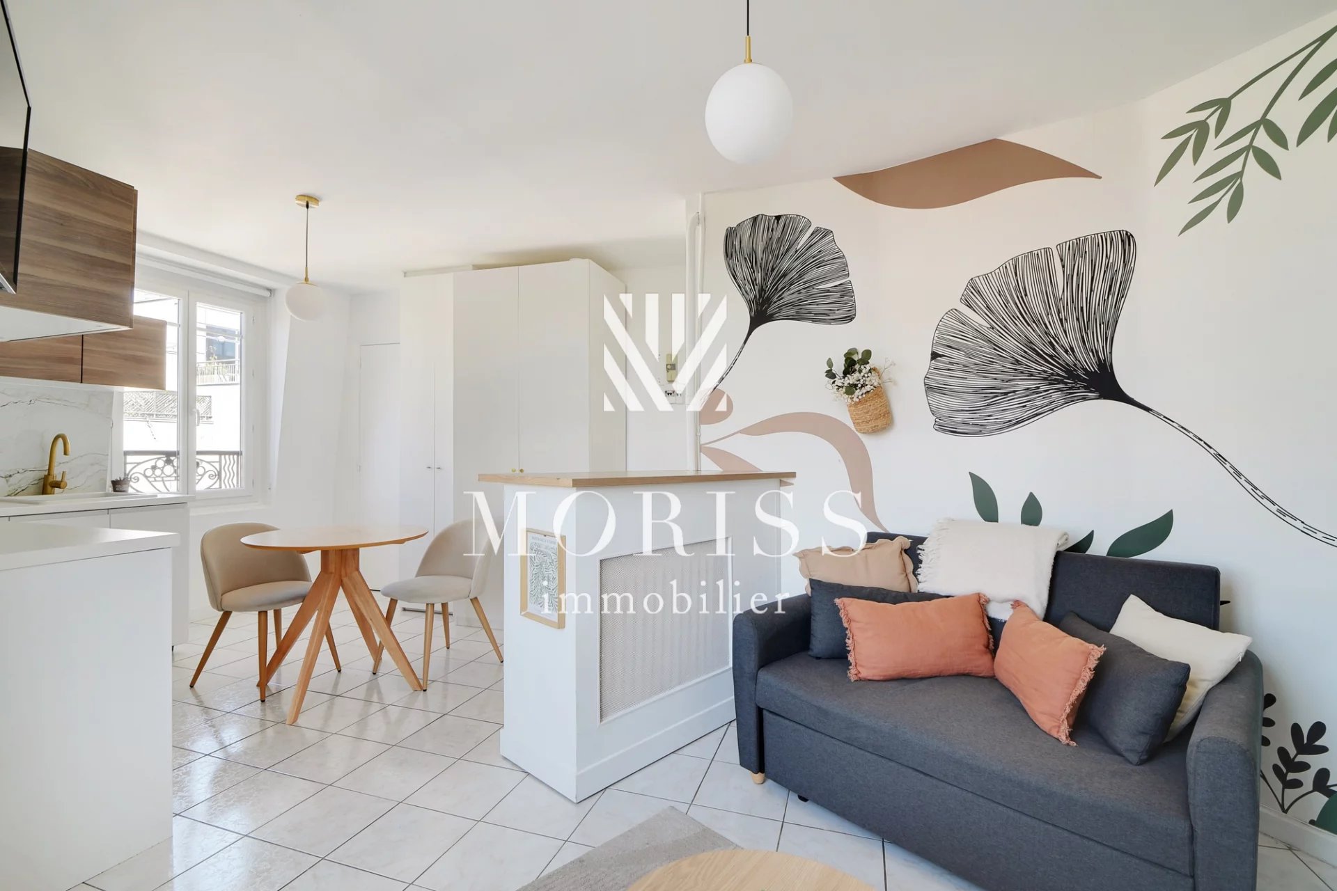 Charmant studio lumineux de 18 m², entièrement rénové, Rue Georg - Image Array