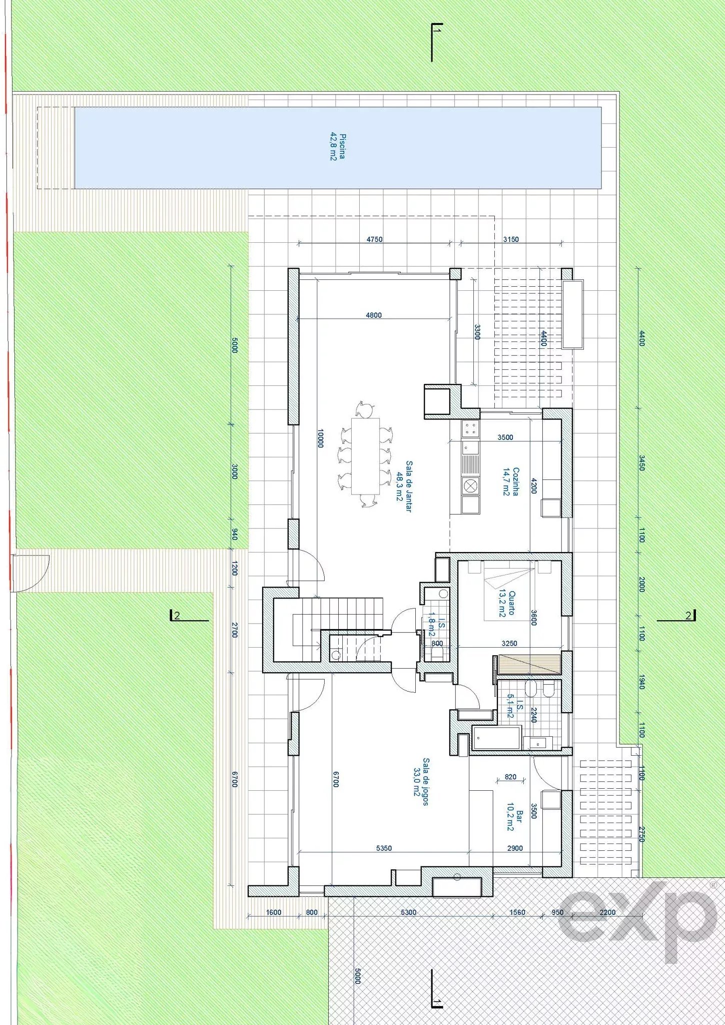 17.5m Heated Lap Pool T4 Villa with Guest Apartment in Lagos 87053563 image 33