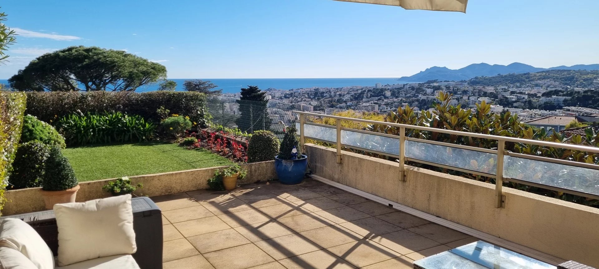 Appartement d’exception avec vue mer panoramique – Le Cannet