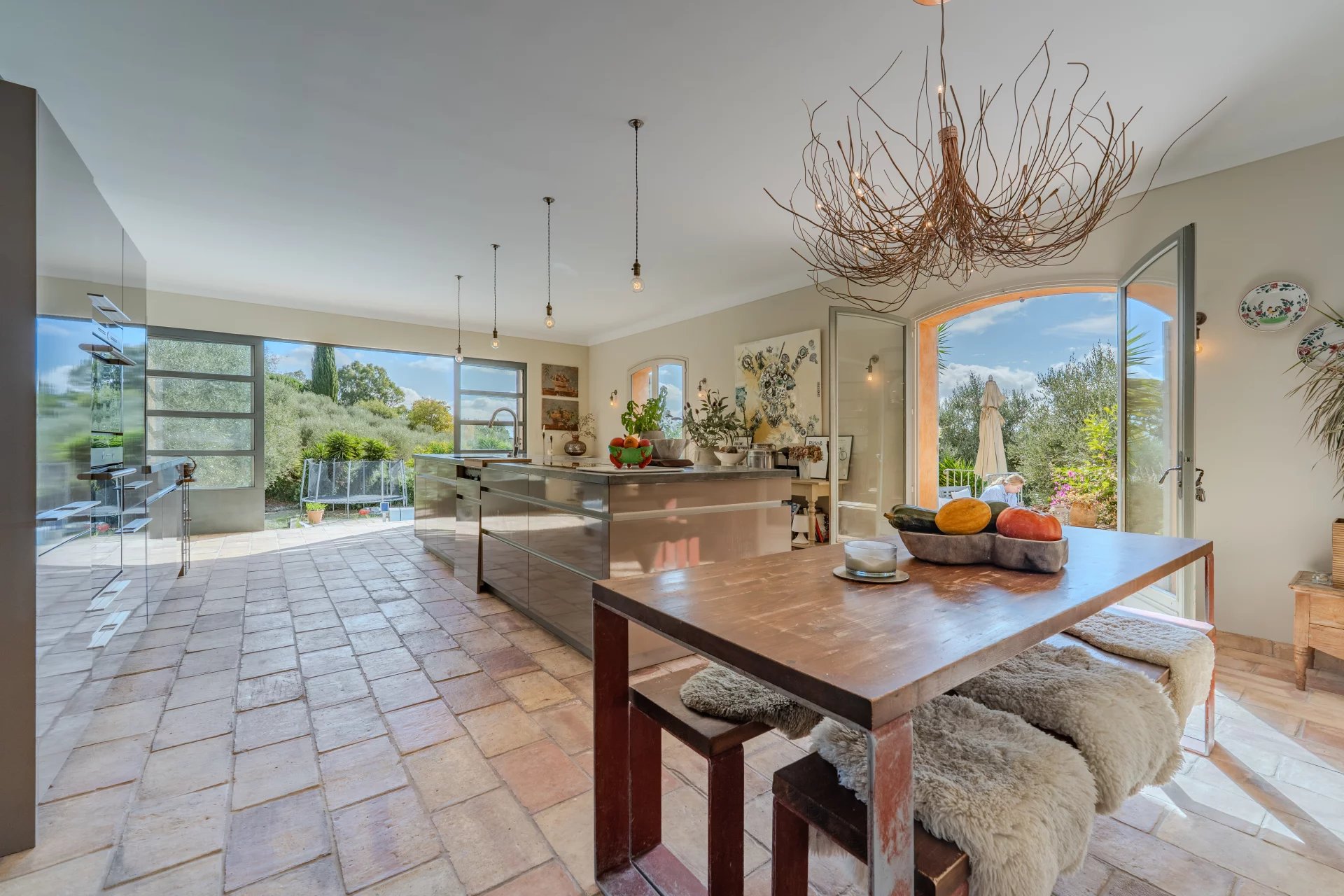 Charming Bastide with Beautiful View and Olive Grove