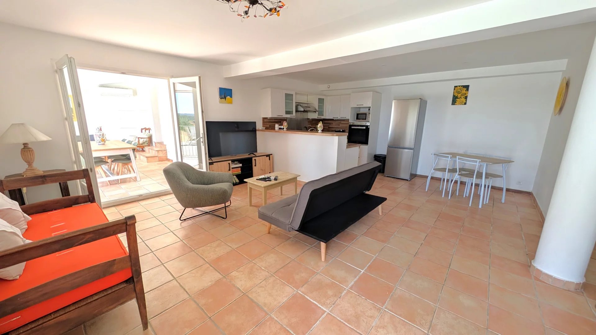 Vente villa Biot, vue panoramique