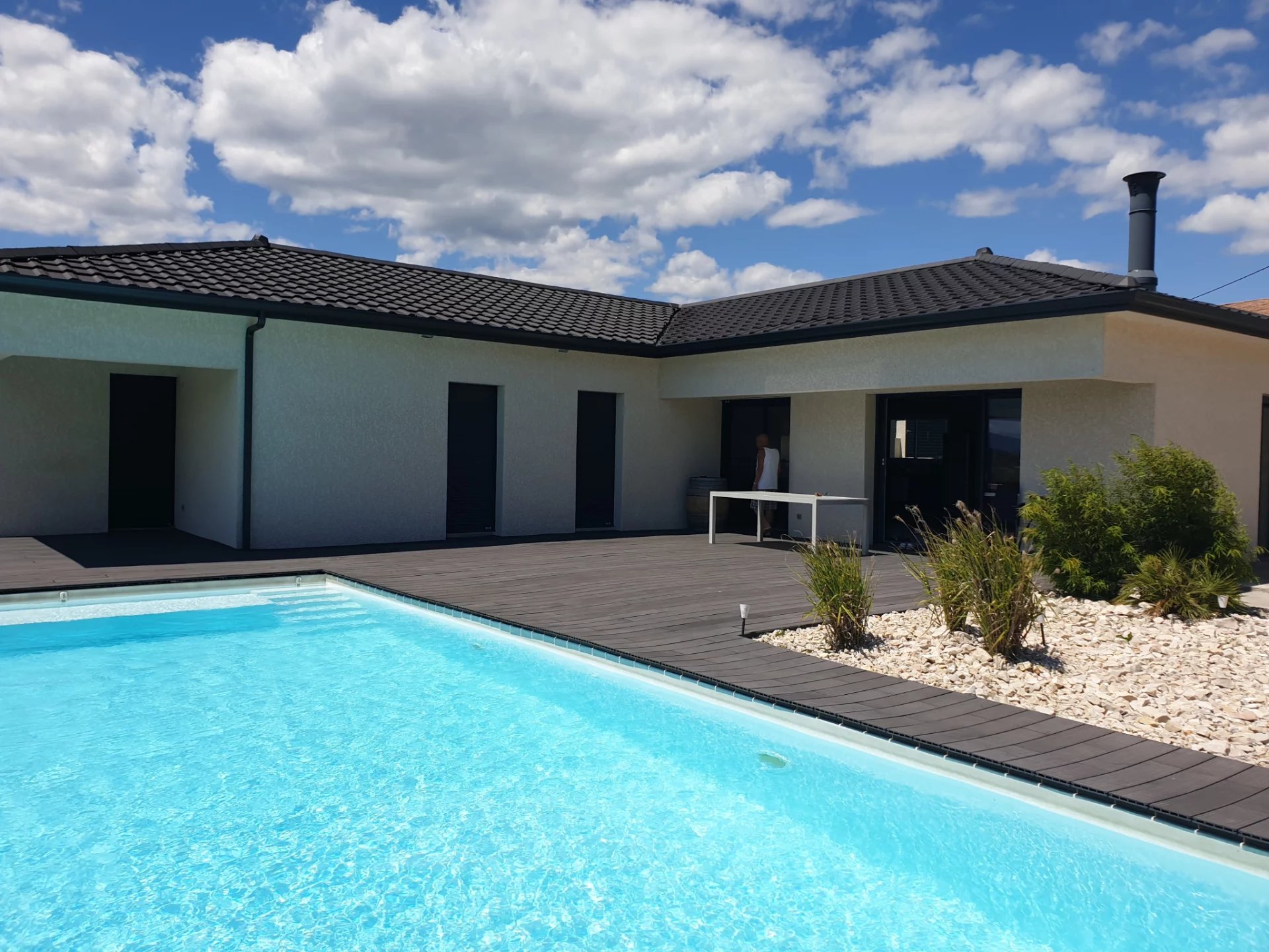 2 VILLAS NEUVES indépendantes (jumelables) - plain-pied - gr