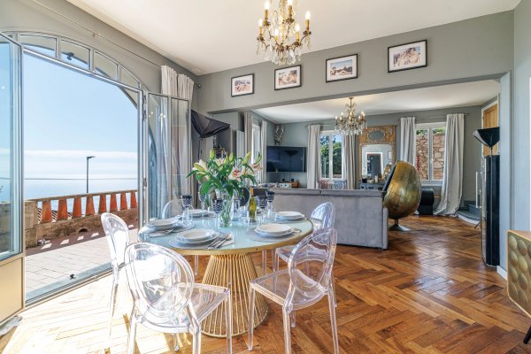 MAGNIFICENT 5-ROOM VILLA WITH PANORAMIC SEA VIEW CLOSE TO THE VILLAGE CENTER, LARGE GARAGE, POSSIBILITY OF A SWIMMING POOL — photo 4