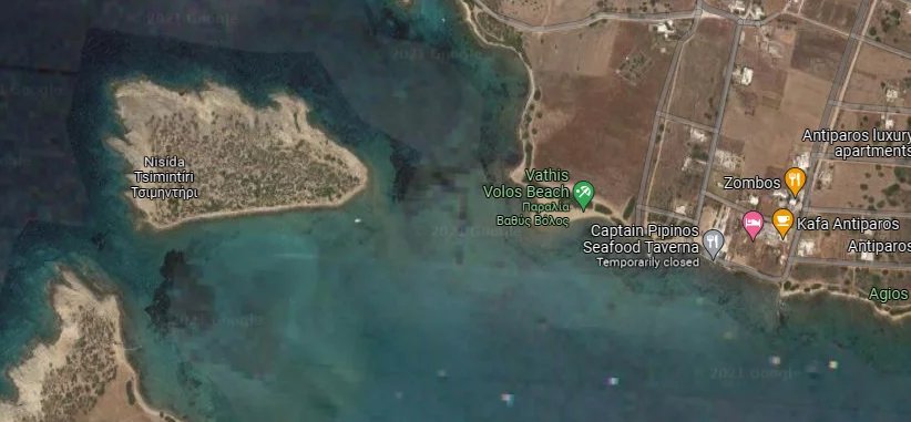 FOR SALE - PLOT OF LAND WITH SEA VIEW - ANTIPAROS