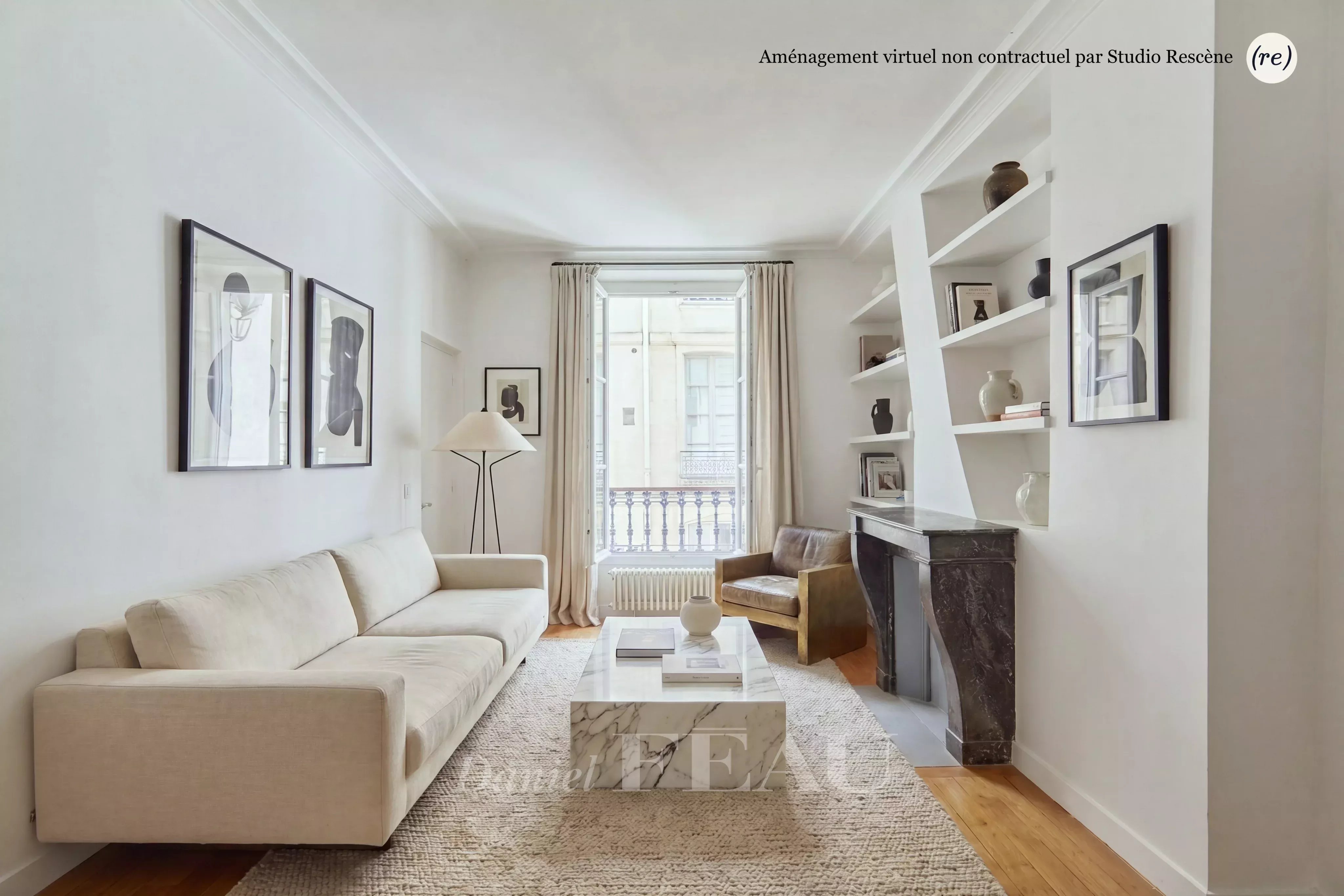 Paris 6th District – A renovated pied a terre in a prime location
