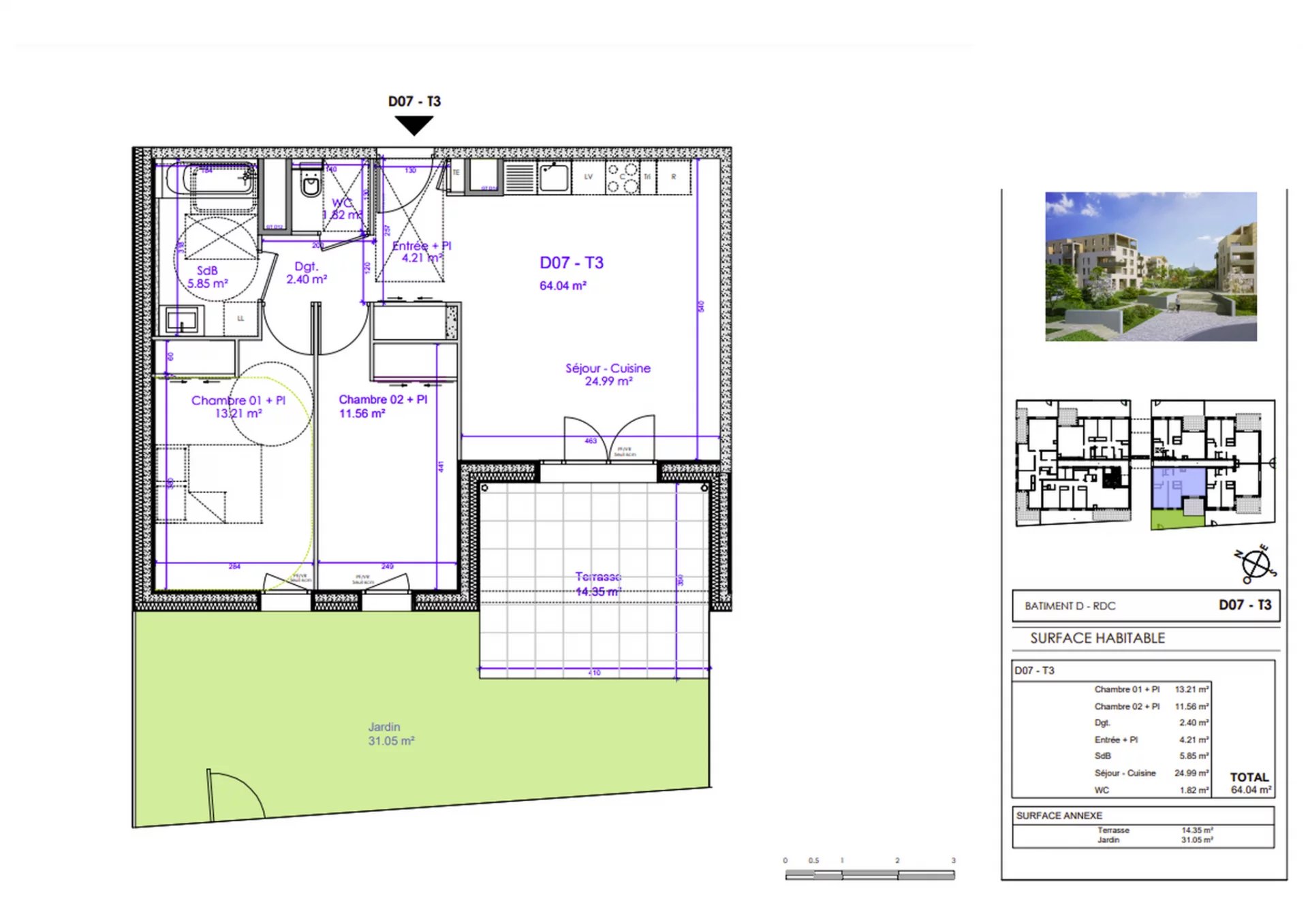 Vente Appartement Sciez