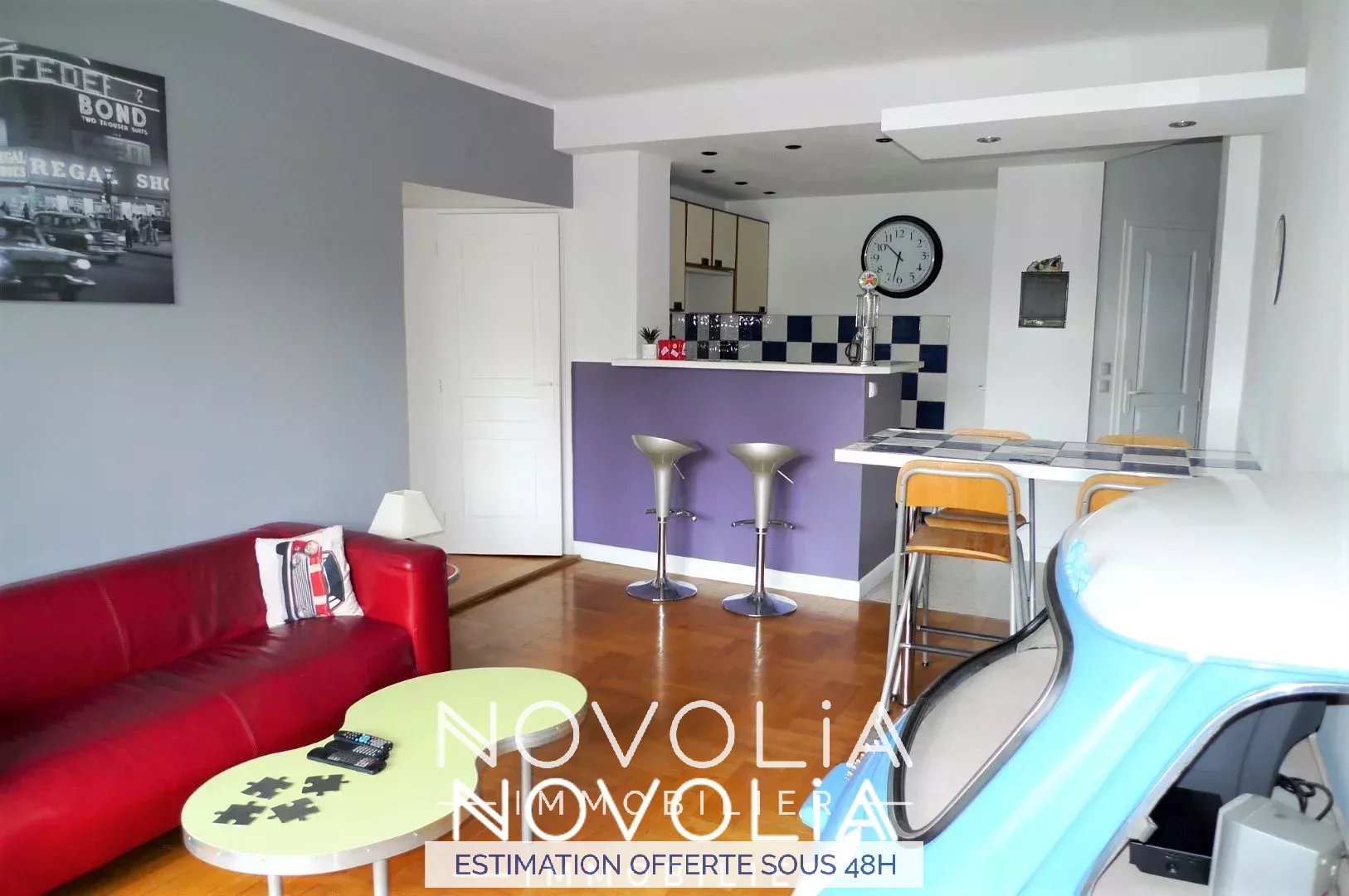 Achat Appartement Surface de 48.38 m/ Total carrez : 48 m, 2 pices, Lyon 4me (69004)