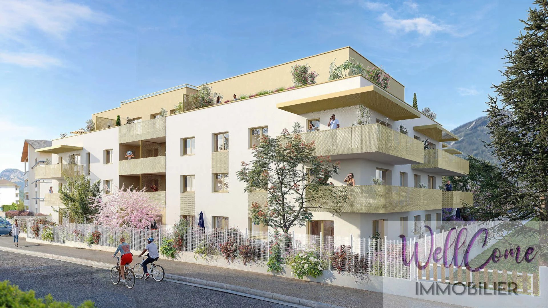 Appartement T3 de 56 m² en rez-de-jardin à Challes-les-Eaux !