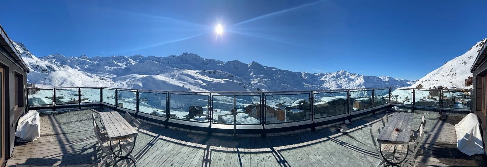 UNIQUE IN VAL THORENS - 8-BEDROOM DUPLEX WITH 70 M² TERRACE