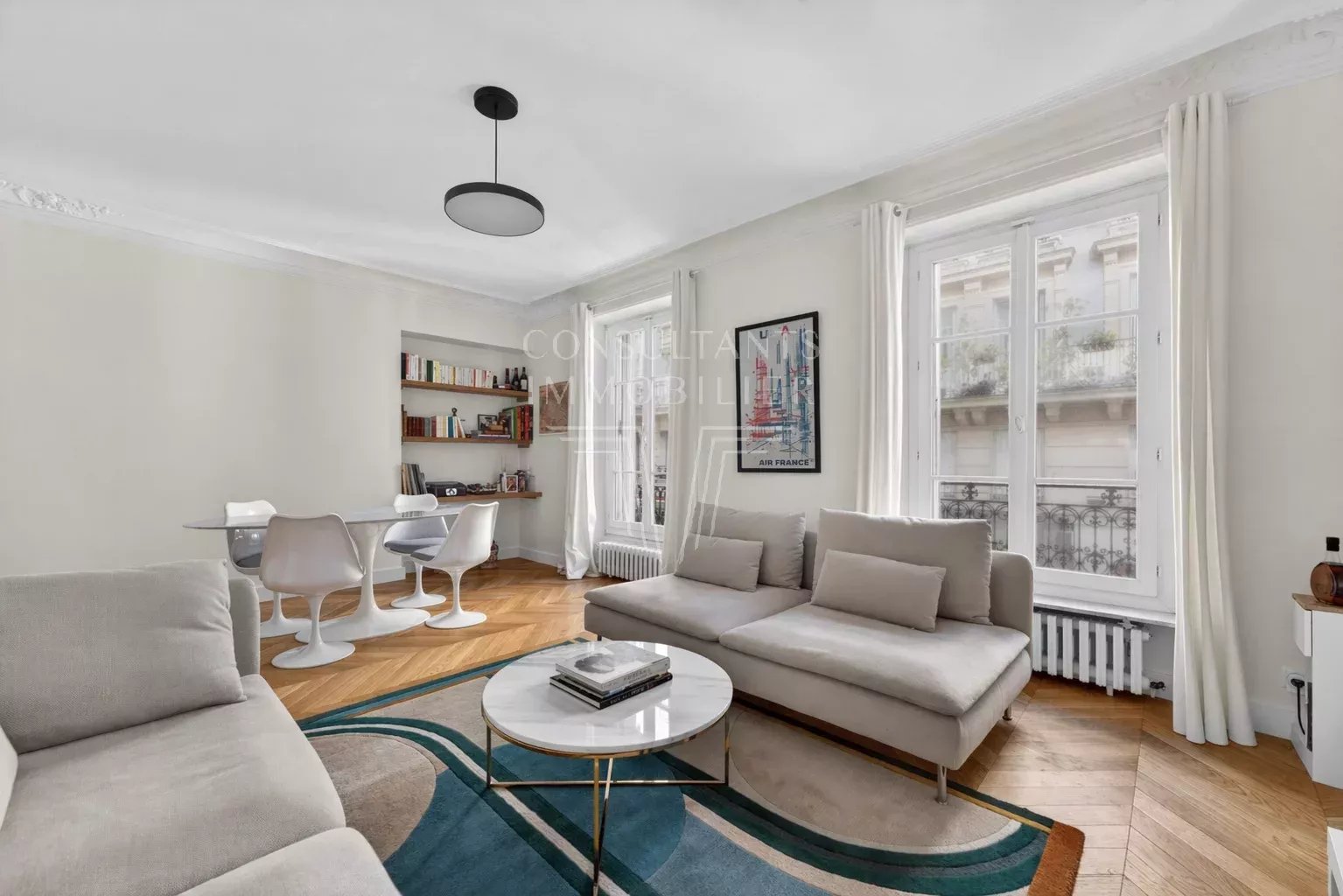 PARIS 16ème - AUTEUIL - 2 CHAMBRES