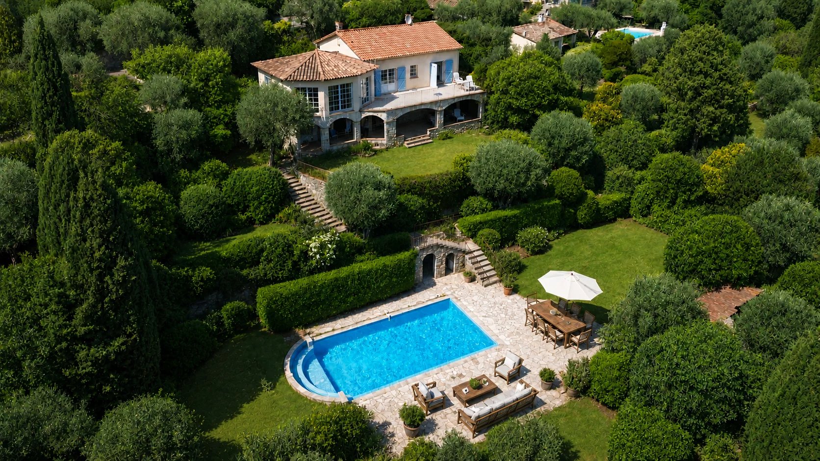 Image of Villa - 6 Bedrooms - 3 Bathrooms for Sale in Alpes-Maritimes-Spéracèdes-France, Image 1