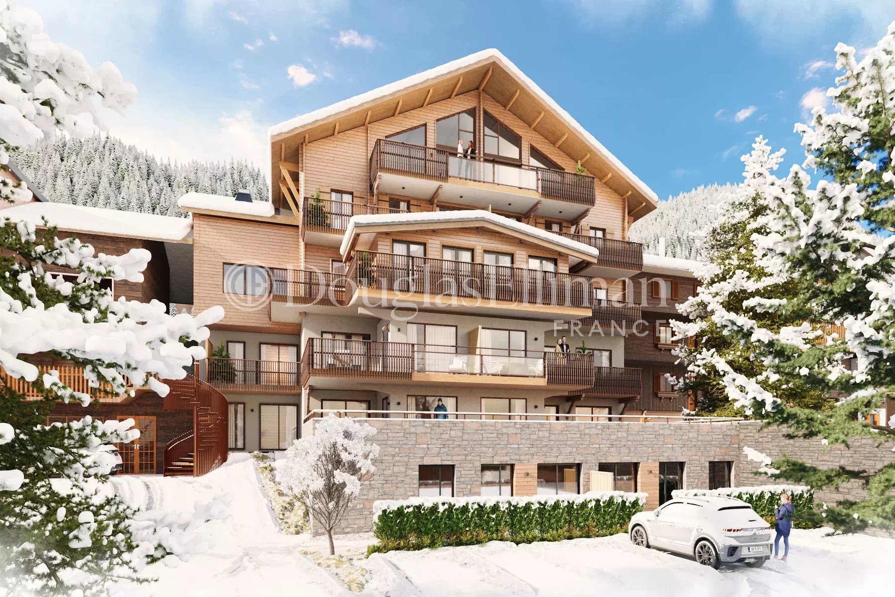 CHÂTEL – Un appartement duplex de 3 chambres dans le centre de Chatel - Image nᵒ2