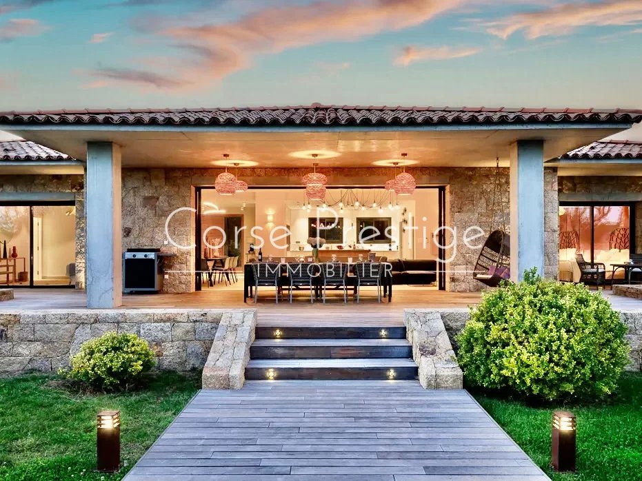 elegant stone villa with pool in pianottoli-caldarello – southern corsica image1