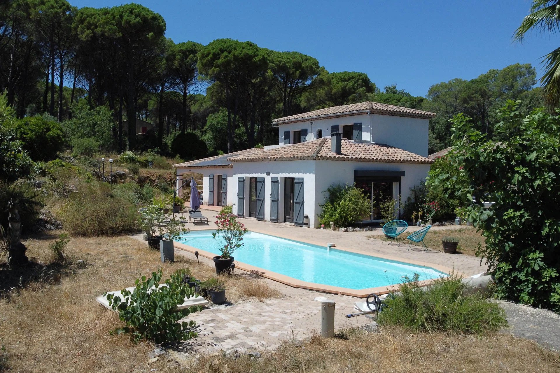 Spacious villa with pool - Fayence