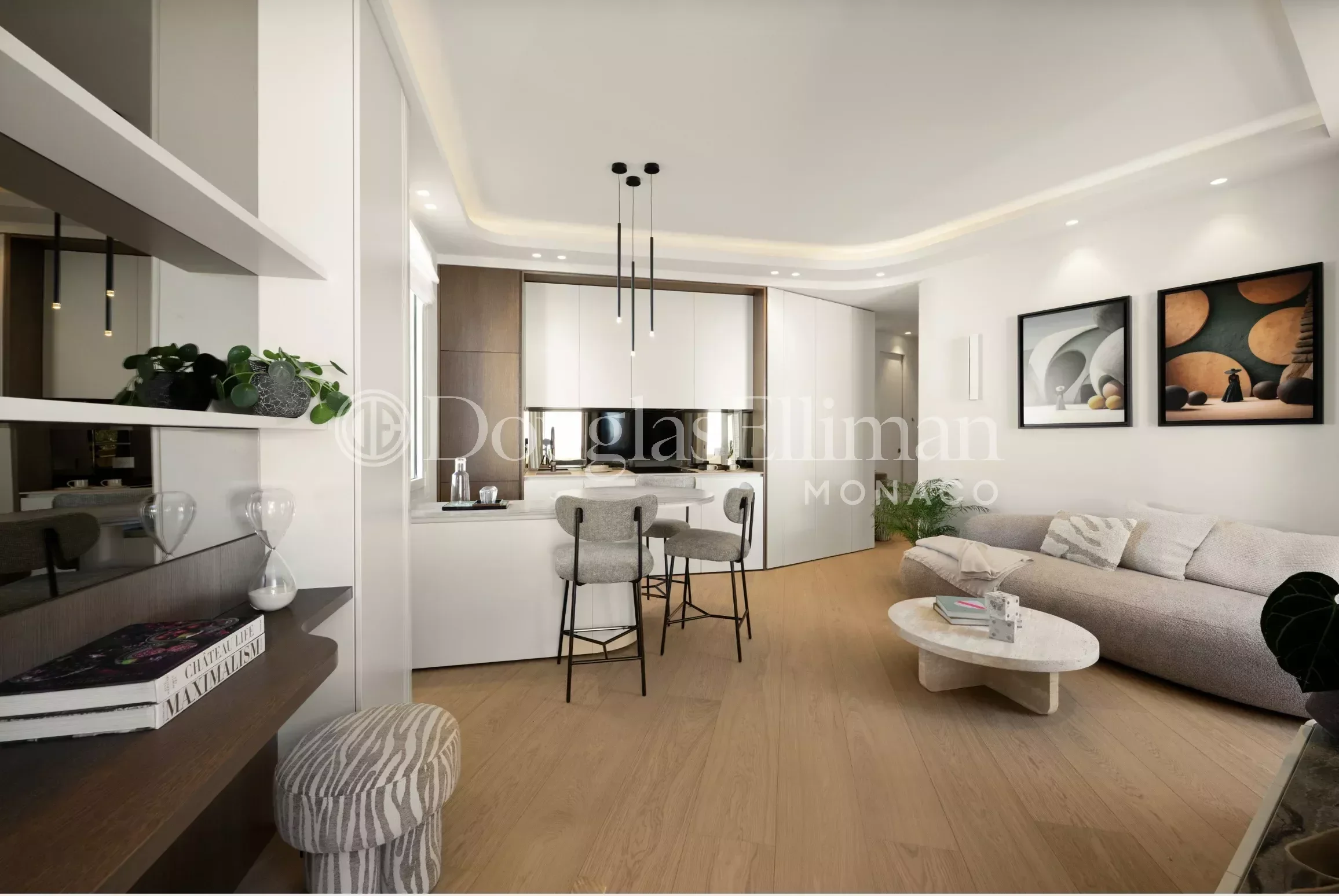 ÉLÉGANT – APPARTEMENT RÉNOVÉ DE 2 PIÈCES – LA ROUSSE - Image nᵒ3