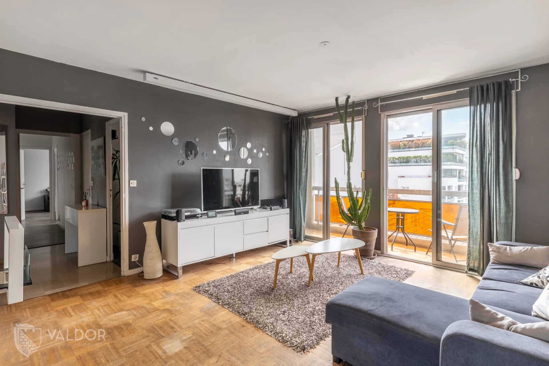 Appartement T4 de 103 m² avec Balcon, Garage et Cave