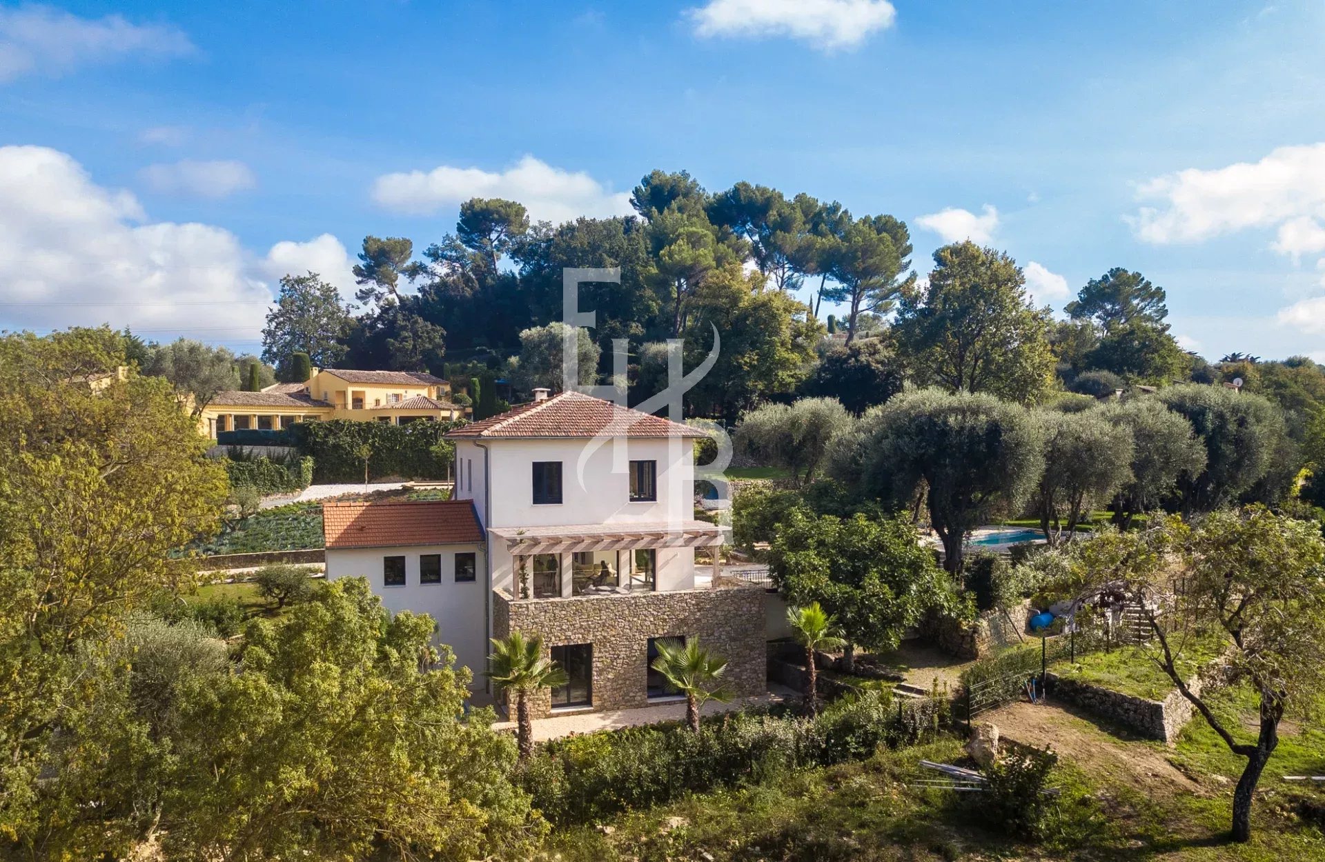 Villa Maison Propriété Mougins avec vue village panoramique