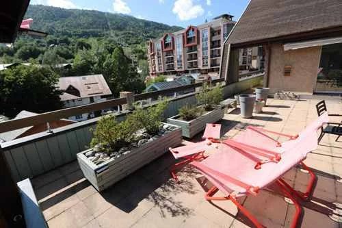 Spacieux duplex avec terrasse en rooftop au pied des pistes - 6/8 personnes