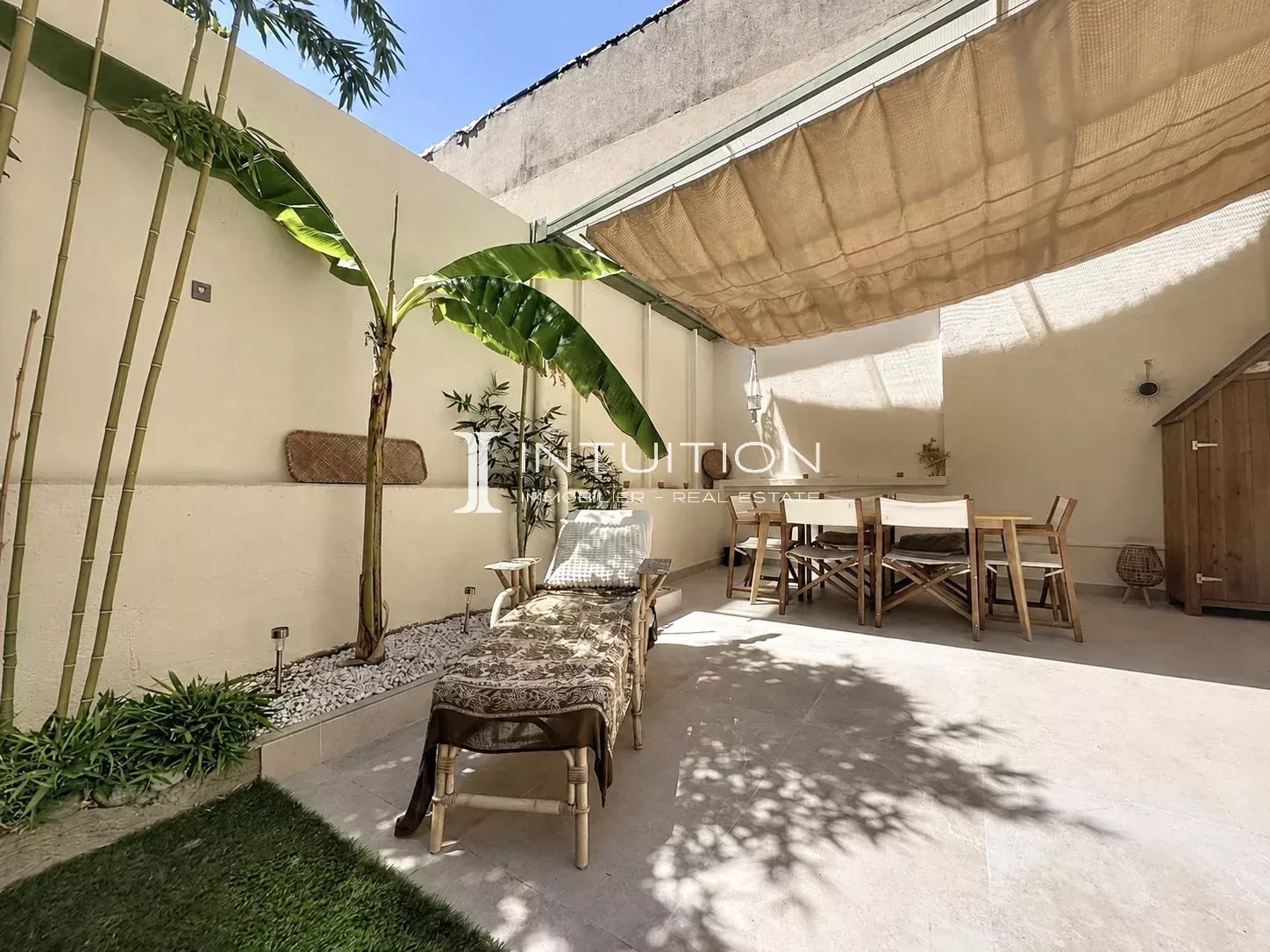 Cannes – La Peyriere: Superbe 3 pièces avec jardin et terrasse