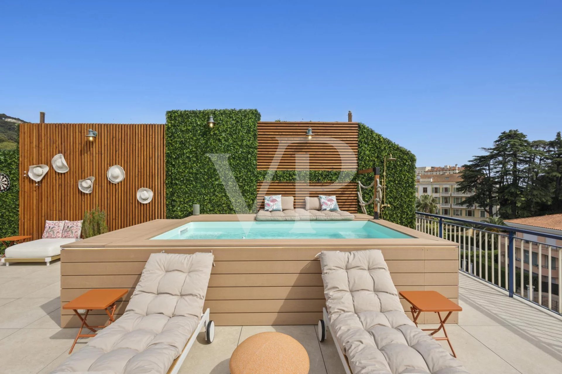 Wohnung von 110 m2 mit Dachterrasse