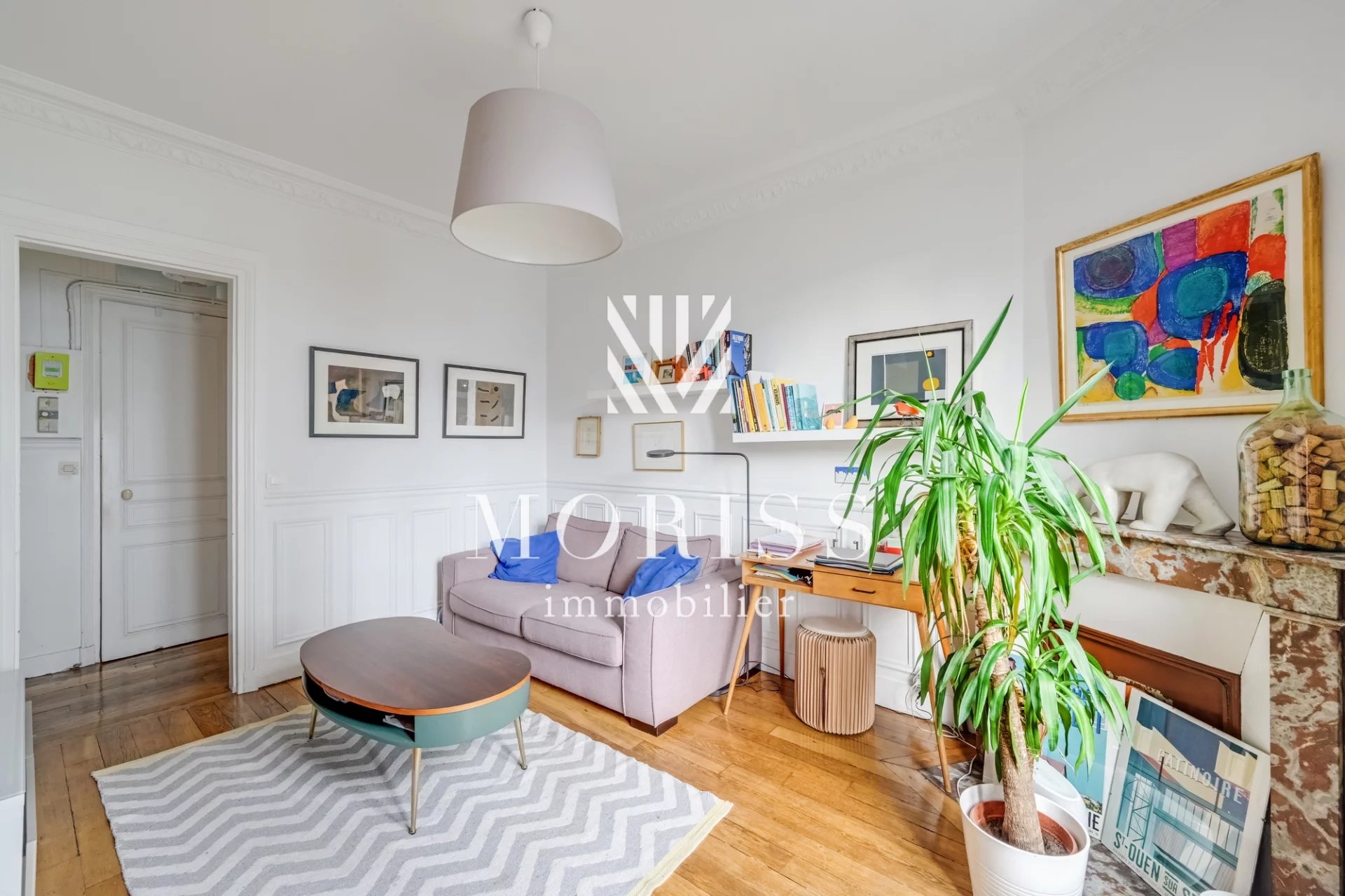 2 pièces de Charme - Lumineux Vue Dégagée / 35.5m2 / Mairie de S - Image Array