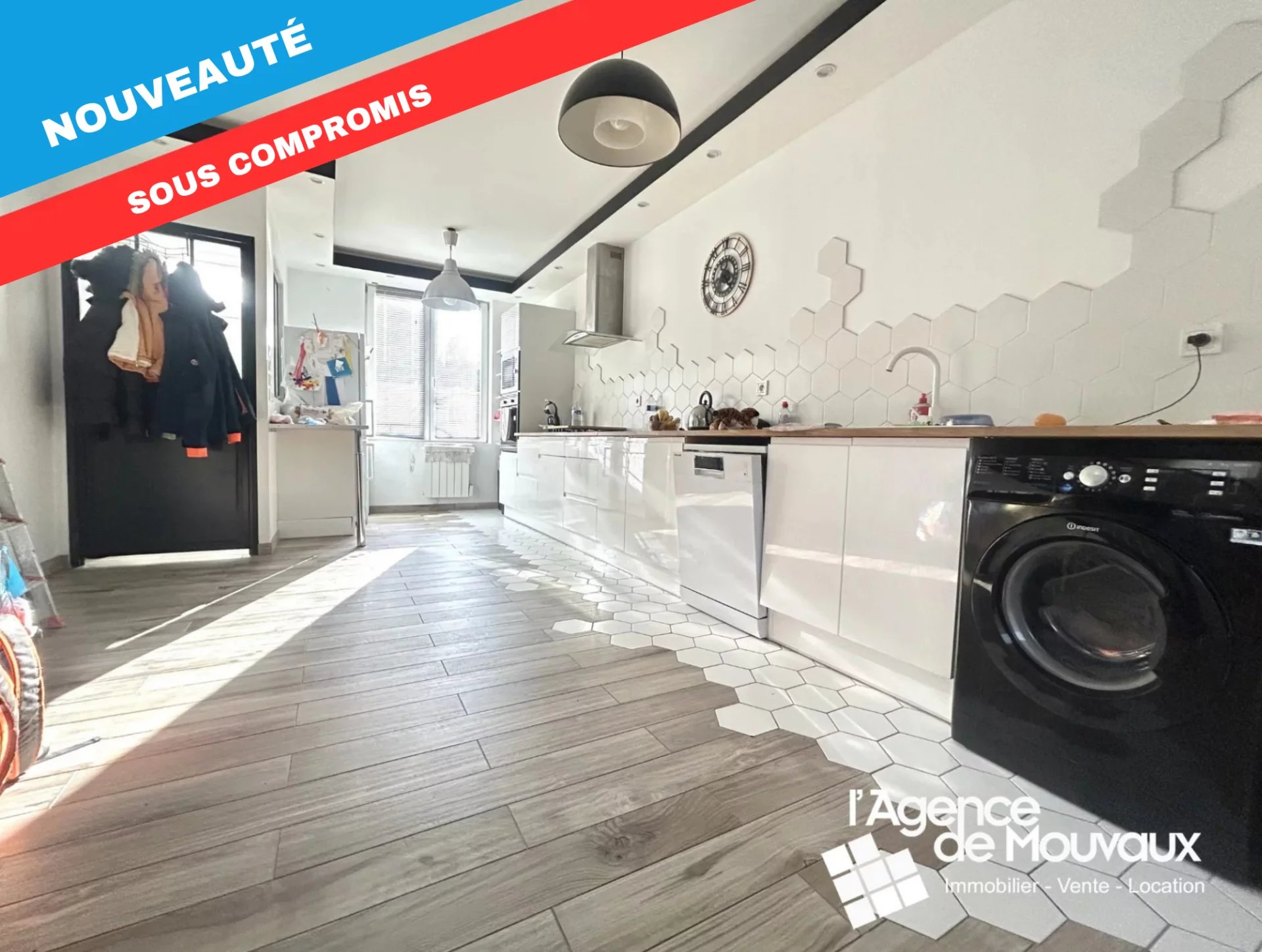 Maison Semi Individuelle - 100 m2 - 3 Chambres - Jardin - Aucun Travaux   