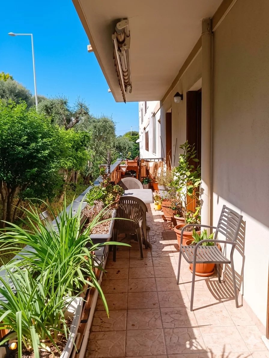 MONT BORON - APPARTEMENT - 3 PIECES - PARKING -TERRASSE - CAVE - LOGGIA - CALME - SECURITÉ
