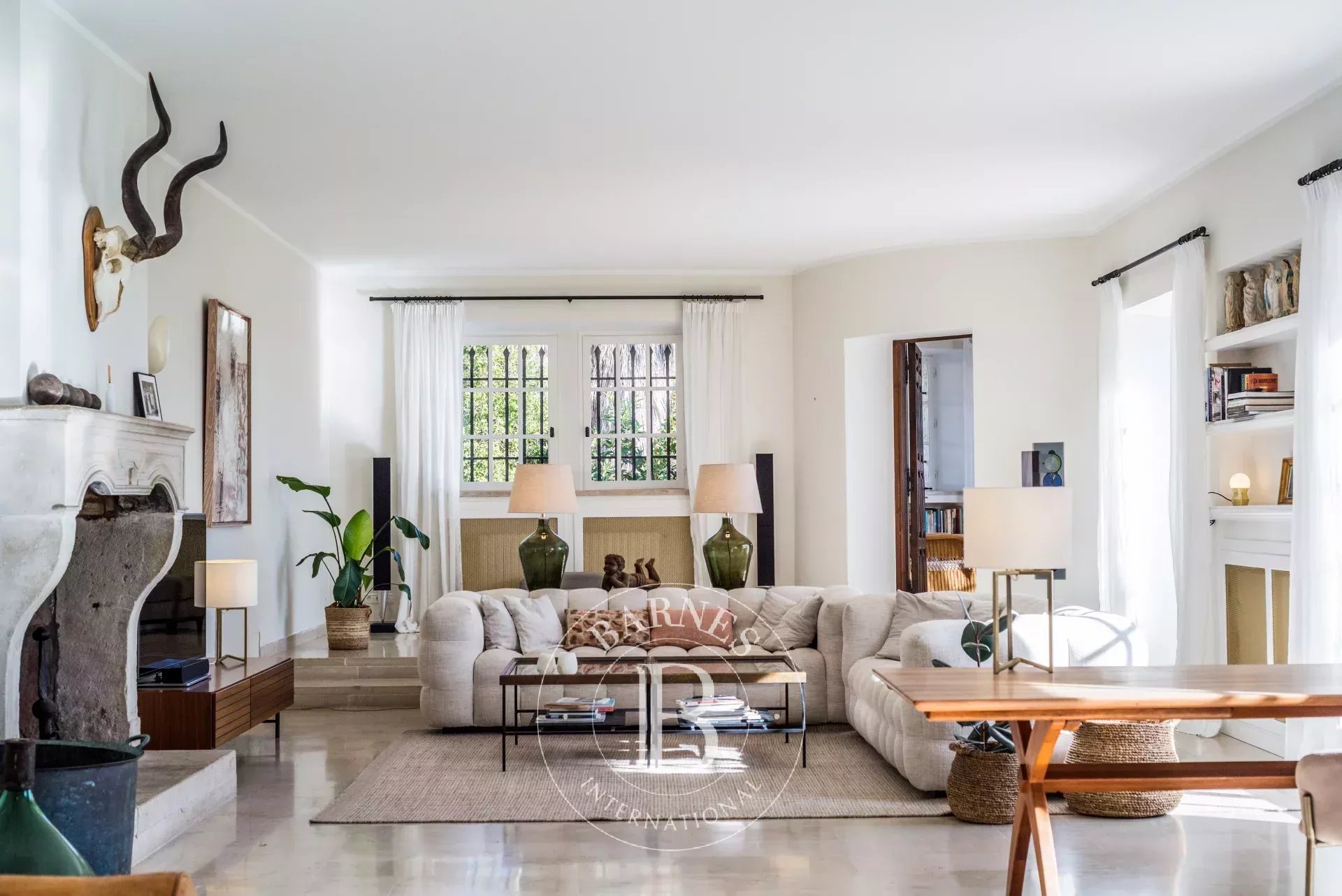 Vence - Exceptional stone Mas with panoramic sea and hill views - picture 6 title=
