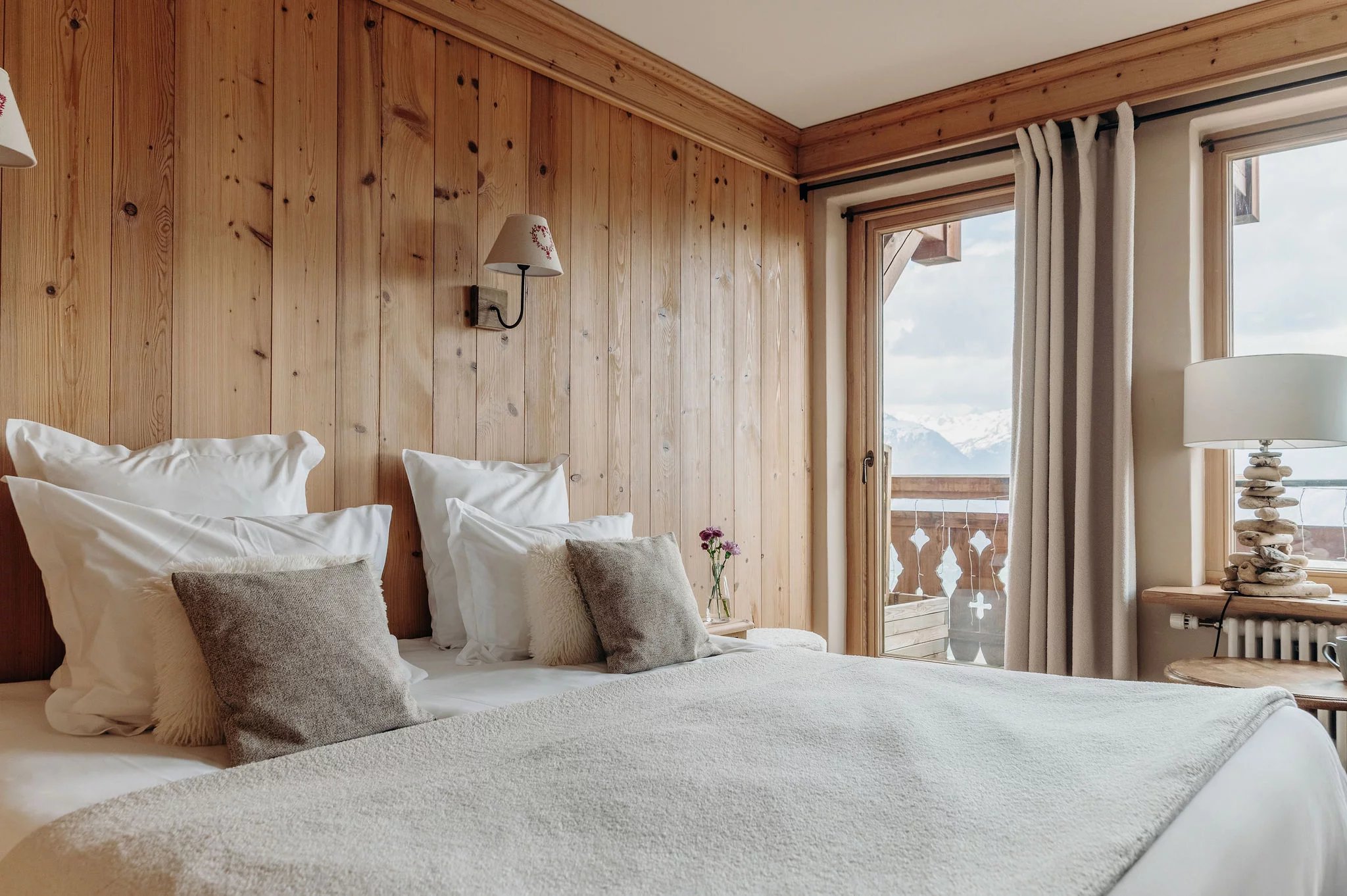 Exklusives Chalet mit atemberaubendem Panoramablick auf den Mont Blanc