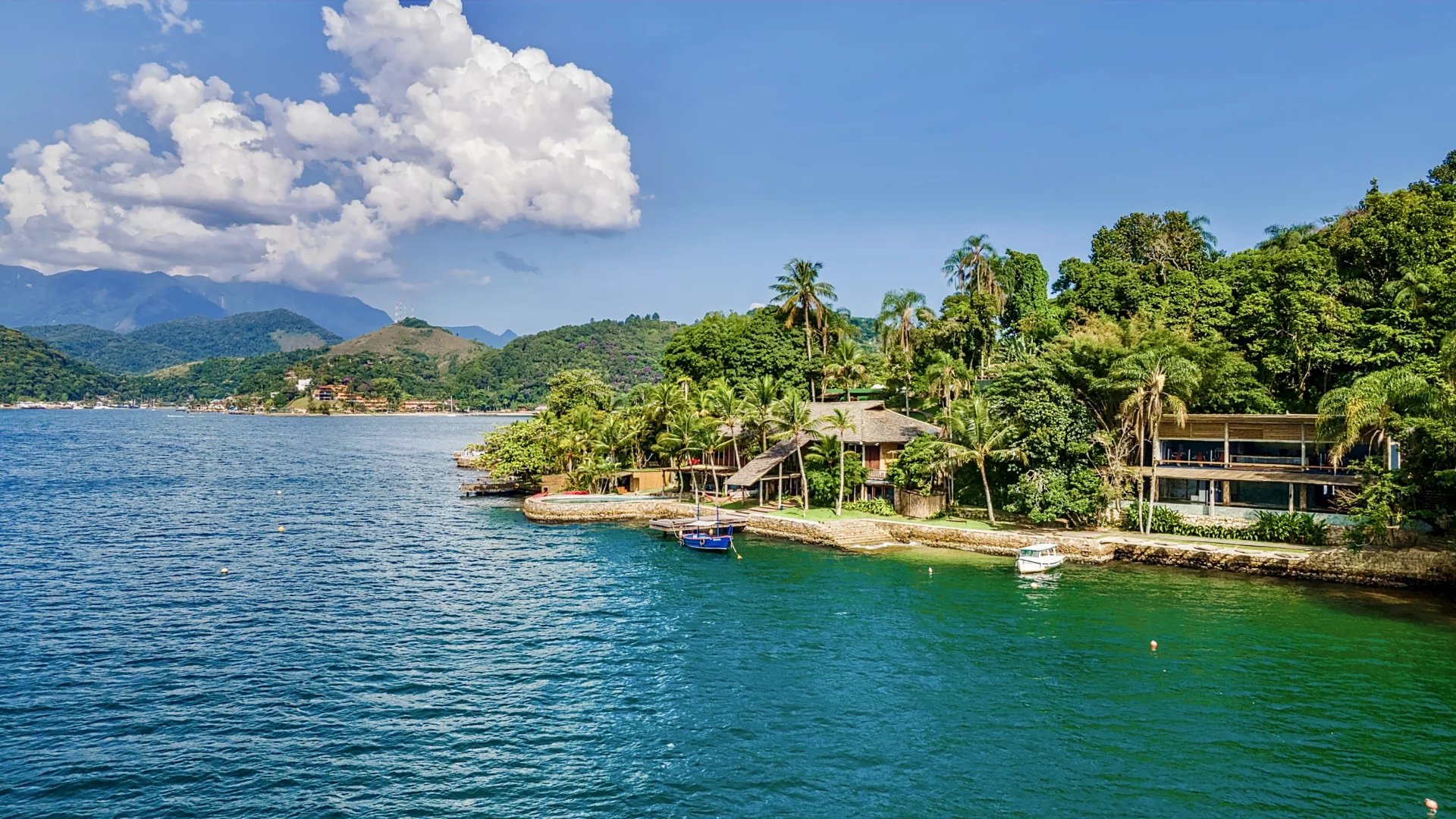 Propriété pieds dans l eau  exclusive  dans une île paradisiaque à Angra dos Reis