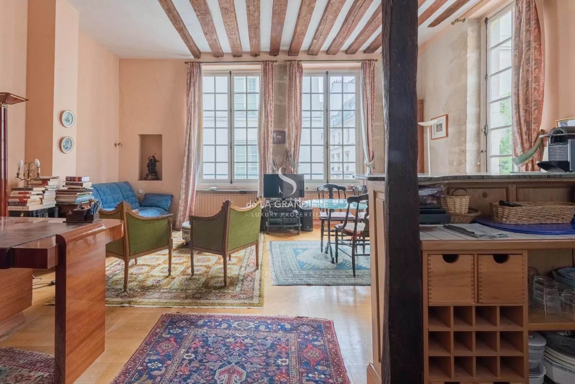 Paris 4ème - Ile Saint Louis - Pied à terre