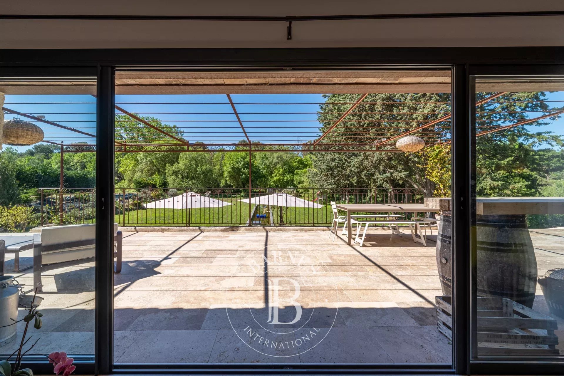 Former sheepfold - Aix-en-Provence - swimming pool - environment - picture 8