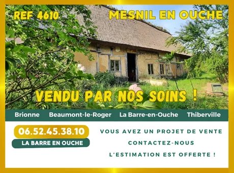 Agence immobilière de AGENCE DE LA BARRE EN OUCHE