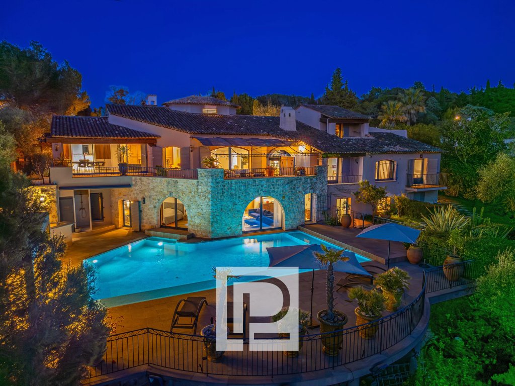 Villa for sale in Mougins — Luxury Family Villa in Mougins | Panoramic Estate with Pool