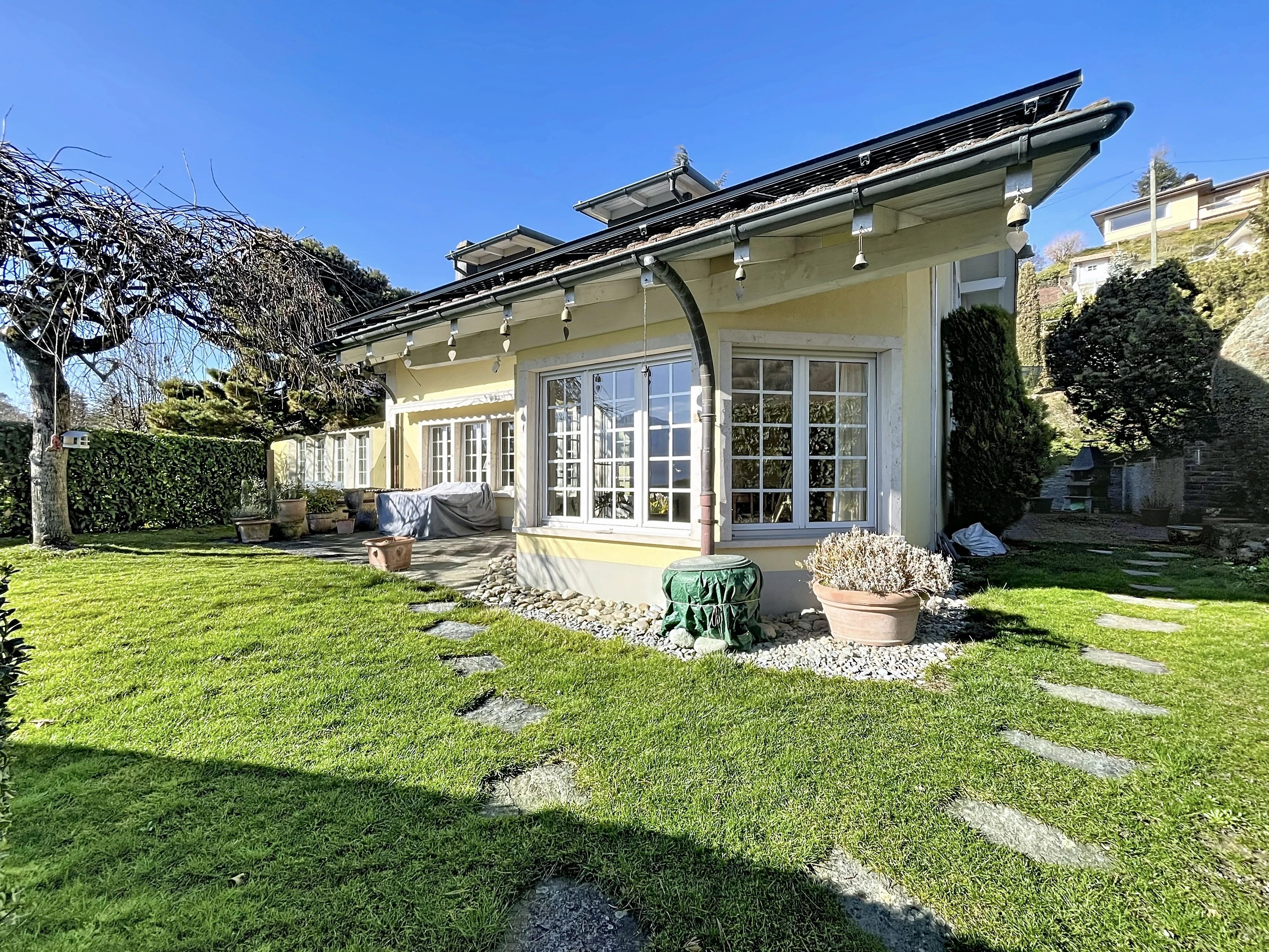 Villa individuelle au calme avec jardin et vue sur le Lac