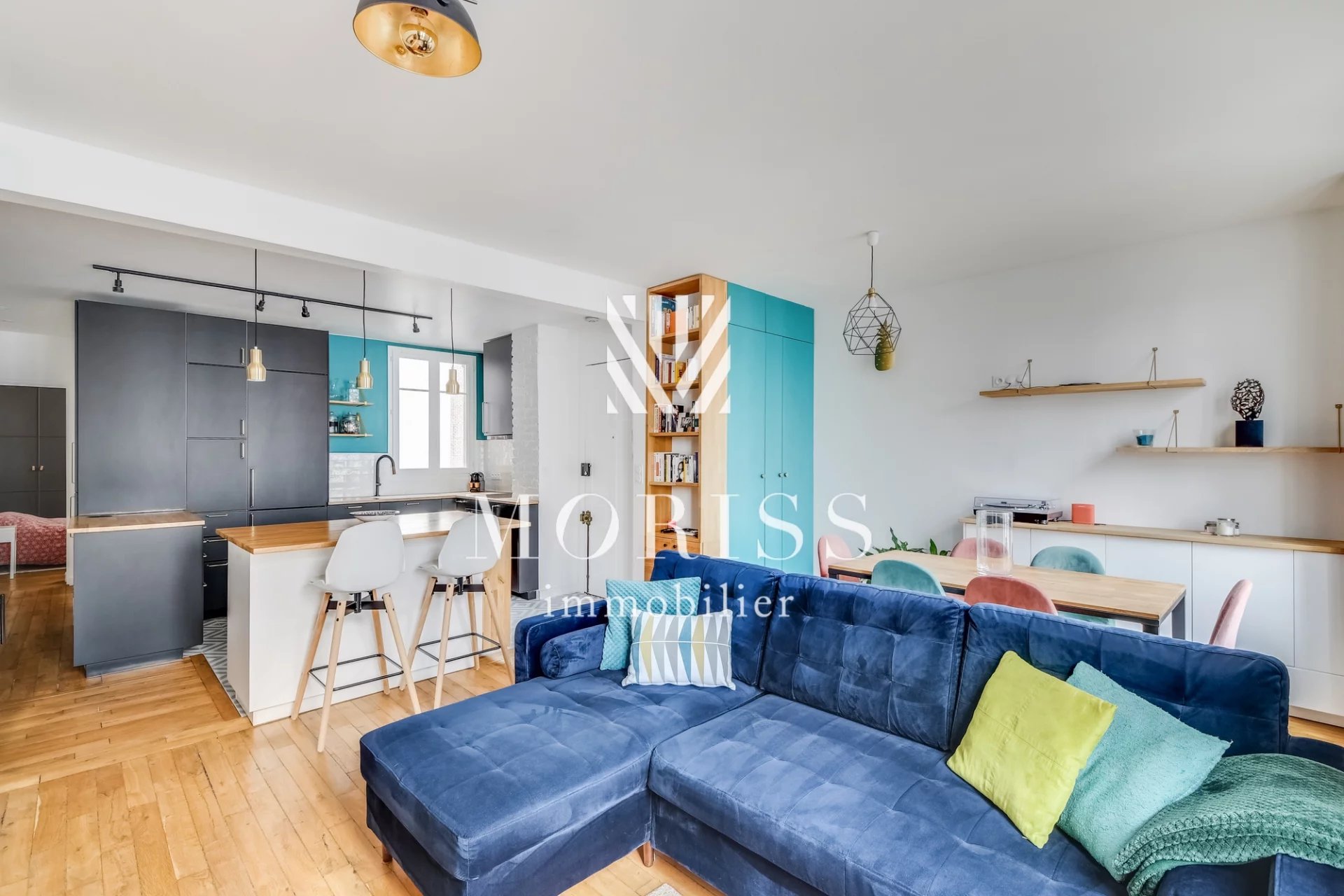 Clichy Centre-Ville - Grande appartement 2 pièces de 56 M2 - Image Array