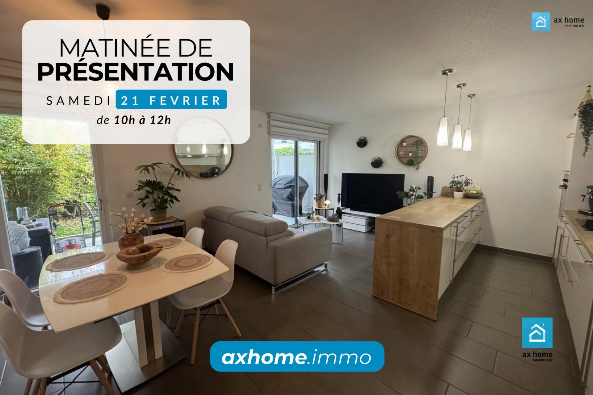 F4 Rez de Jardin avec garage