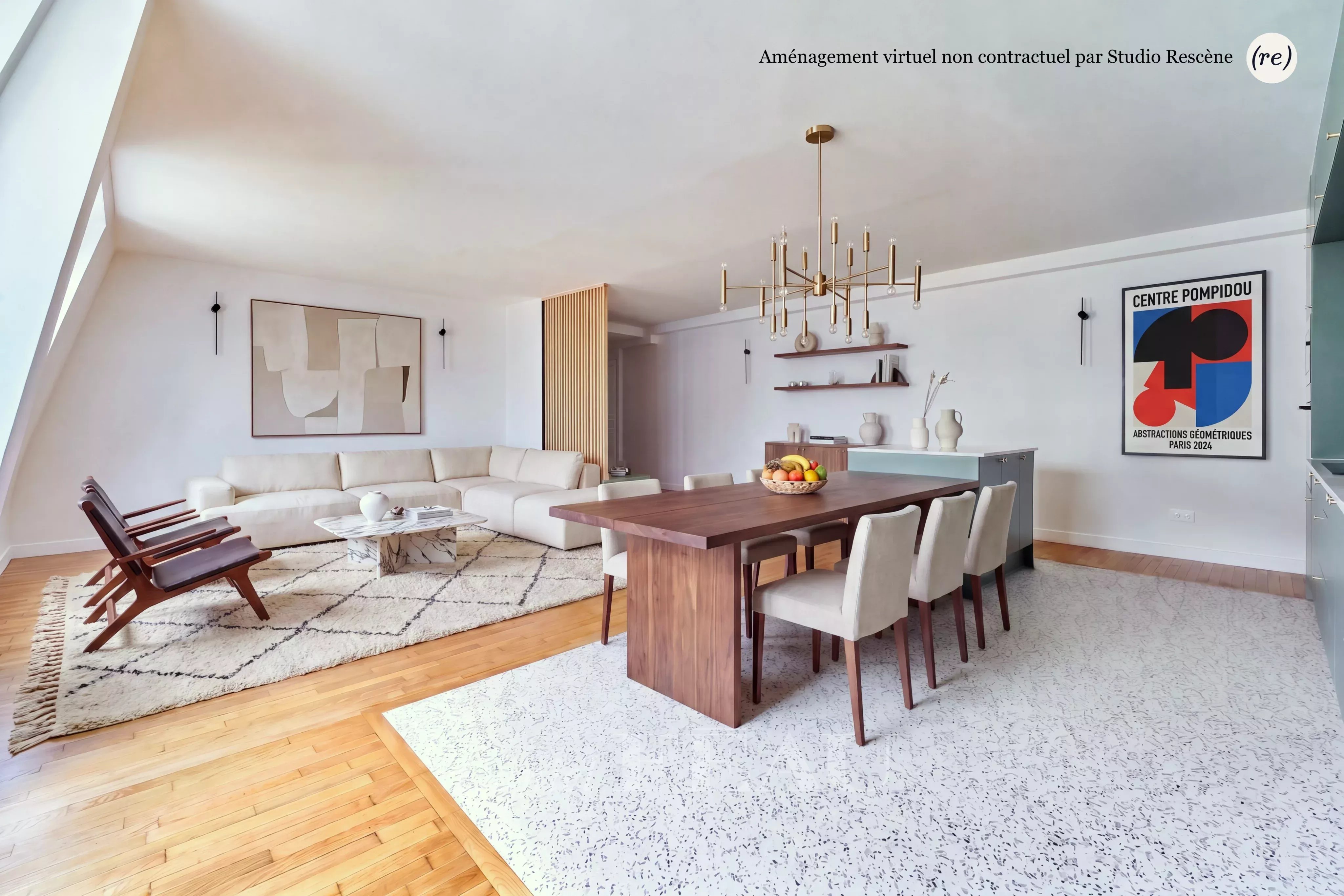 Paris VIIIe – Monceau / Haussmann – Dernier étage – 151 m² – 4 chambres