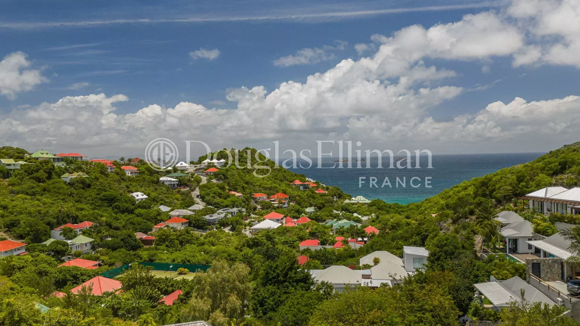 Saint-Barth – Merlette – 3-bedroom villa with sea view – Pool - Picture n°2