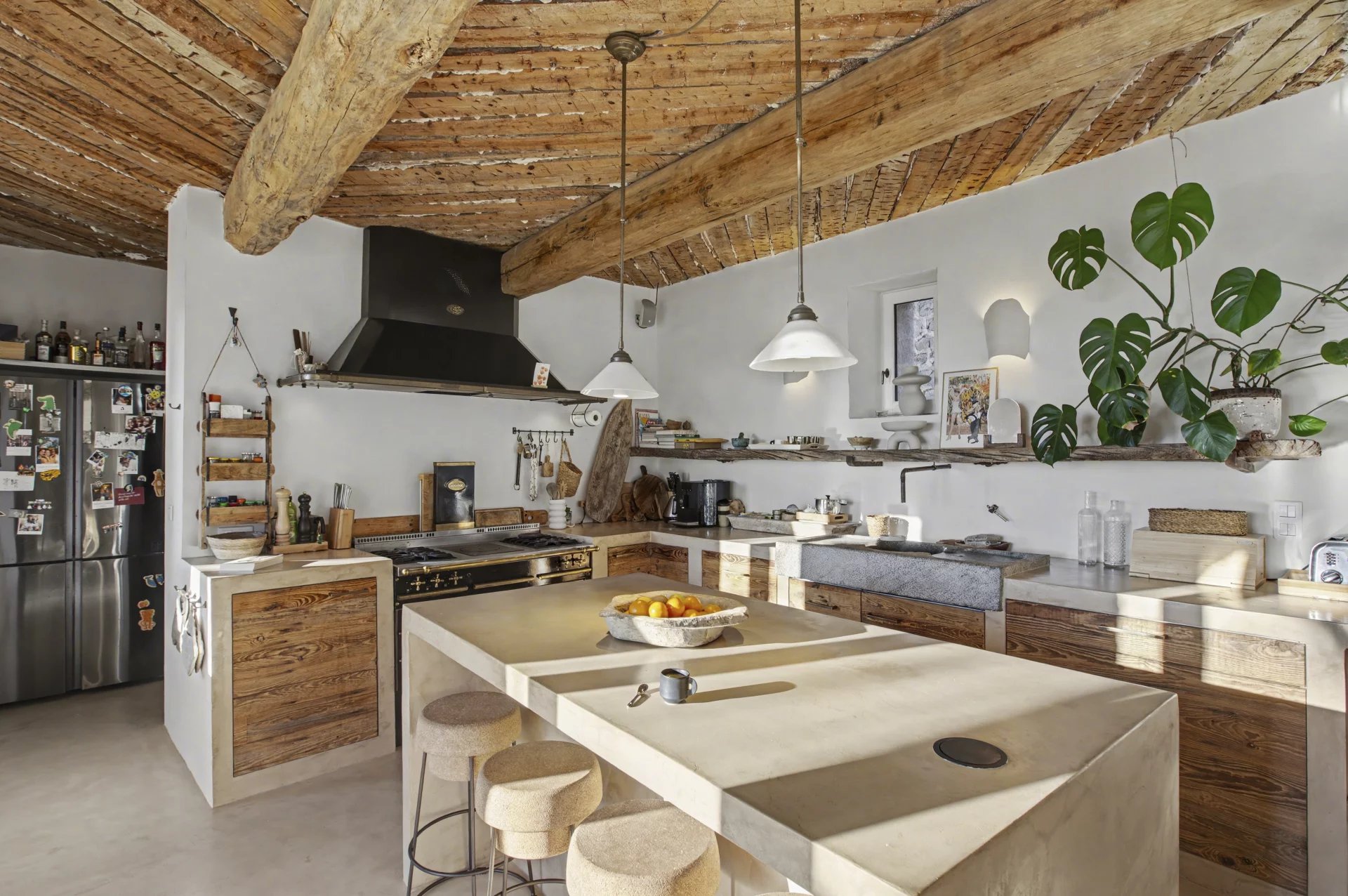 Renovated stone house with views and walking distance to the village - Fayence