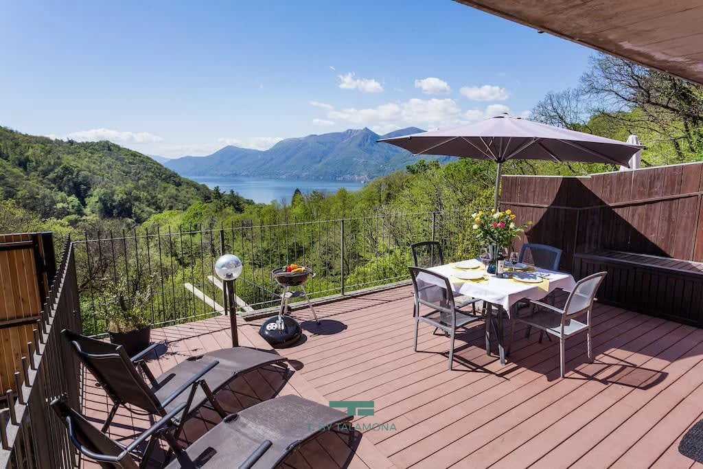 Reihenhaus mit Seeblick - Dumenza