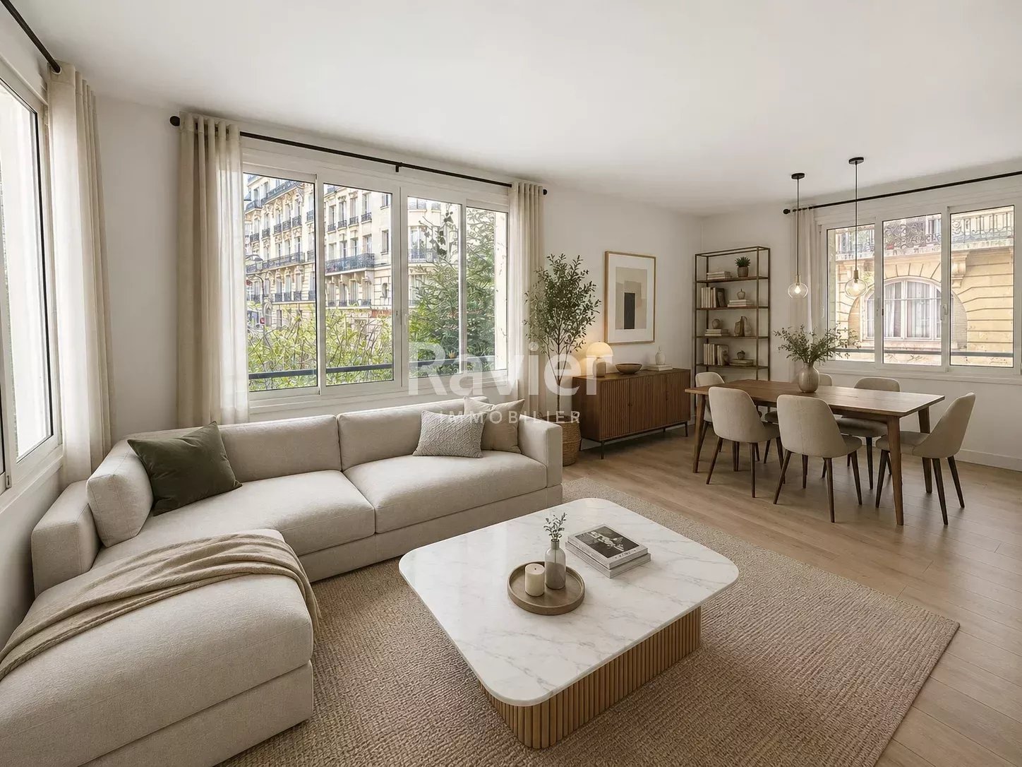 Agence immobilière de 